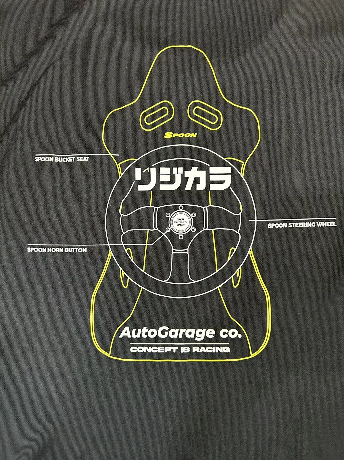 Honda Shirts Button Ups Honda × Spoon Spoon spoonracing honda Black
