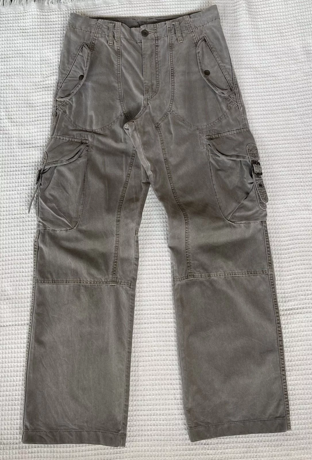 PPFM Casual Pants PPFM × Vintage Vintage’90s🔥JapaneseBrand🔥Bondage Baggy Cargo Pants Gray