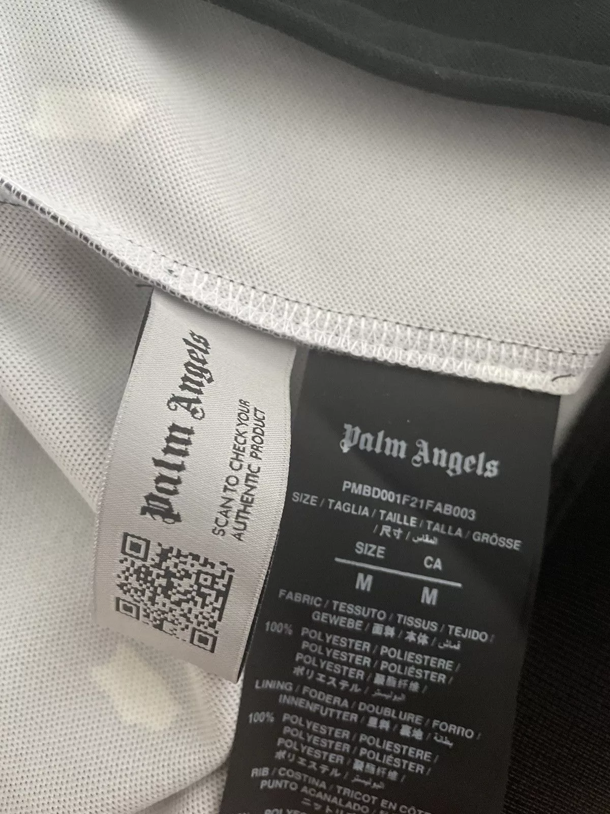 Palm Angels Light Jackets Palm Angels Night Sky Jacket Black