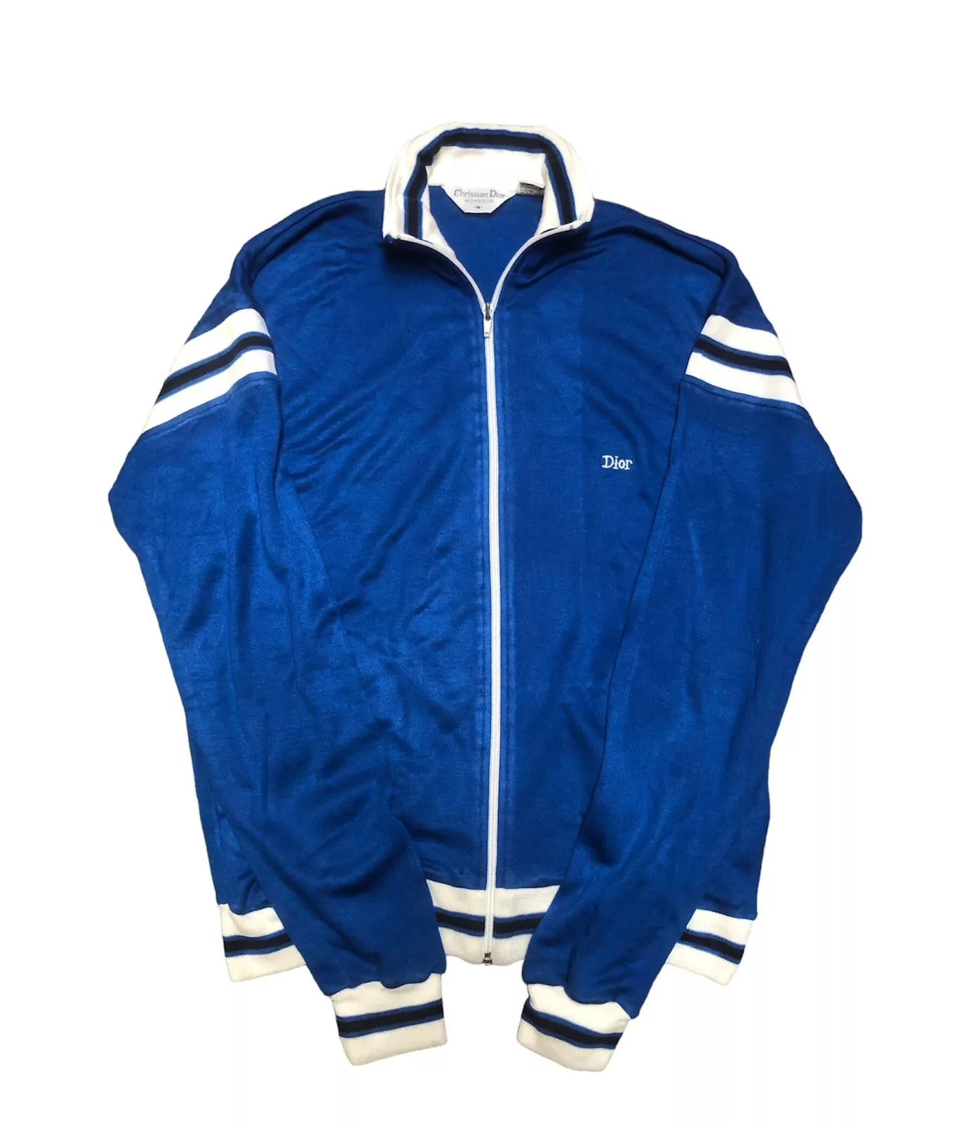 Christian Dior Monsieur Light Jackets Christian Dior Monsieur × Dior Dior Tracktop Jacket Blue