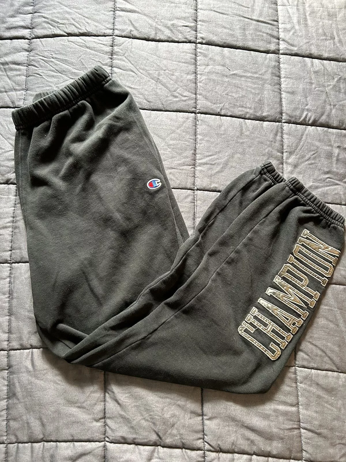 Champion Sweatpants Joggers Champion Logo Sweats Black