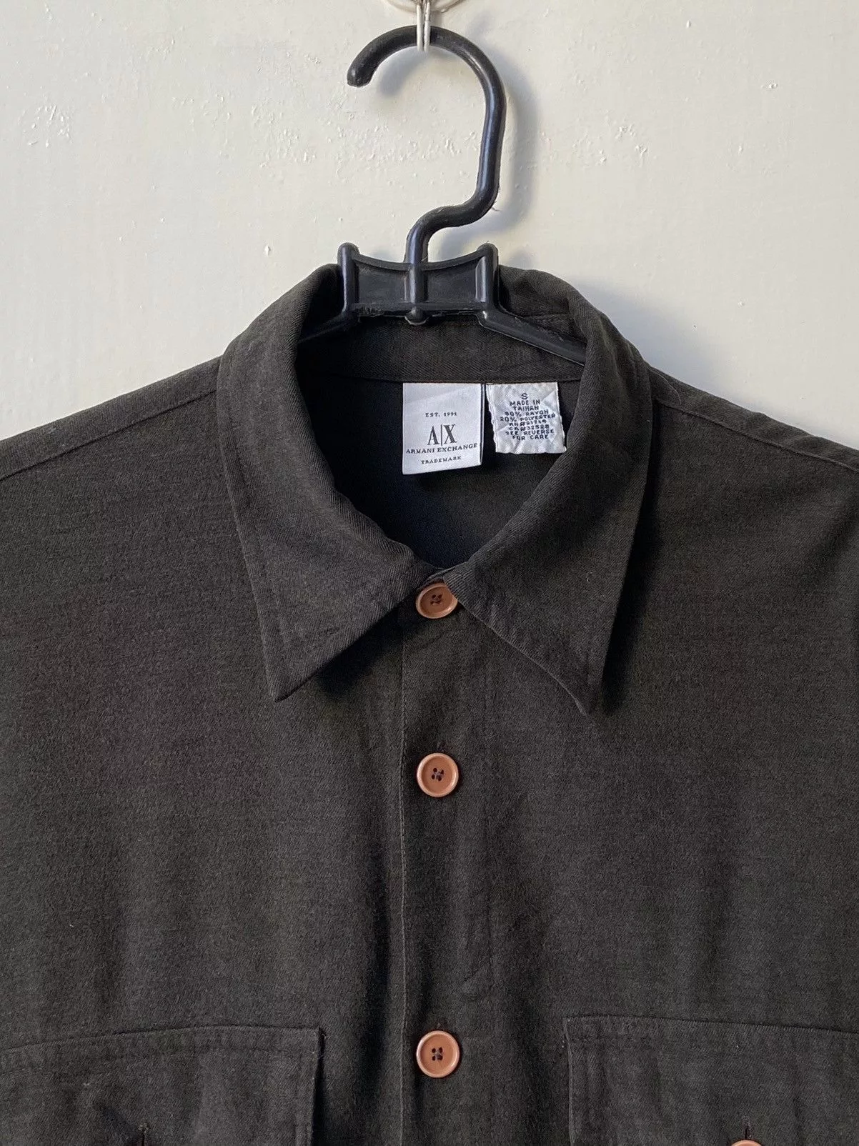 Armani Exchange Shirts Button Ups ARMANI EXCHANGE Brown Shirt