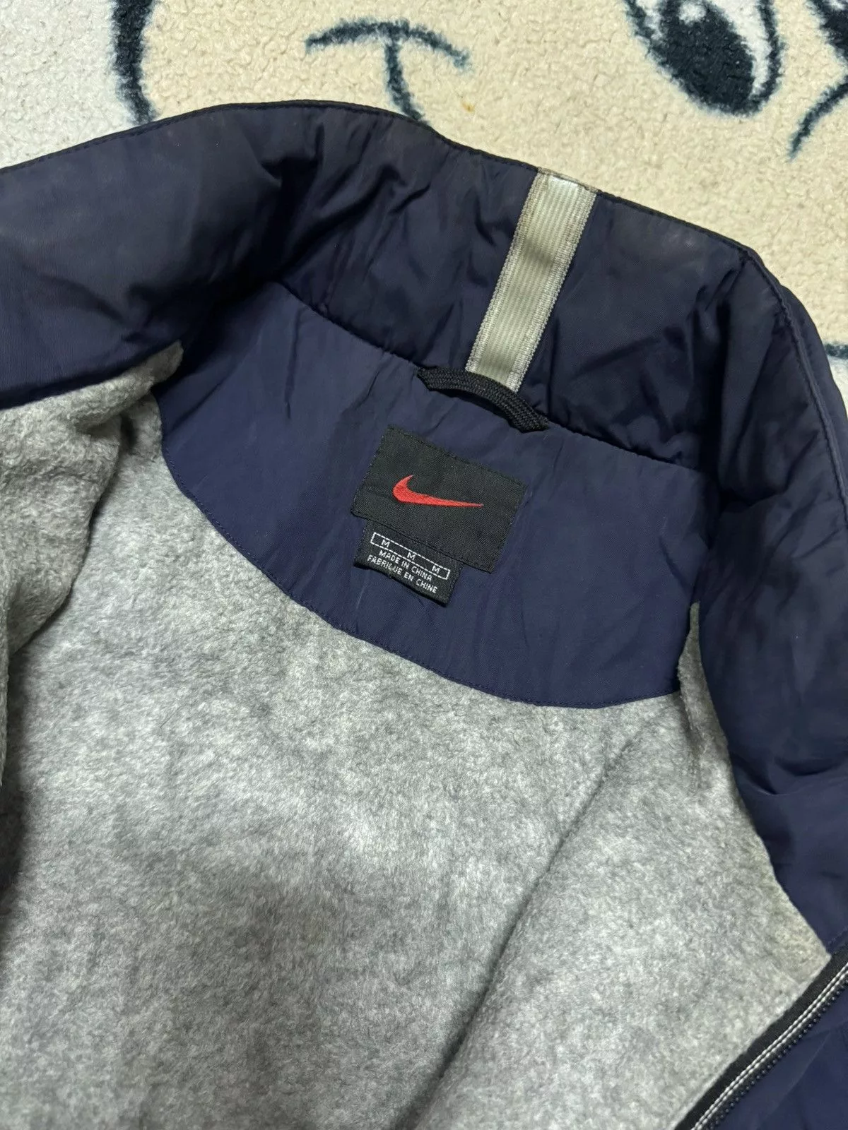 Nike Light Jackets Nike × Vintage VINTAGE MINI SWOOSH NIKE JACKET Blue