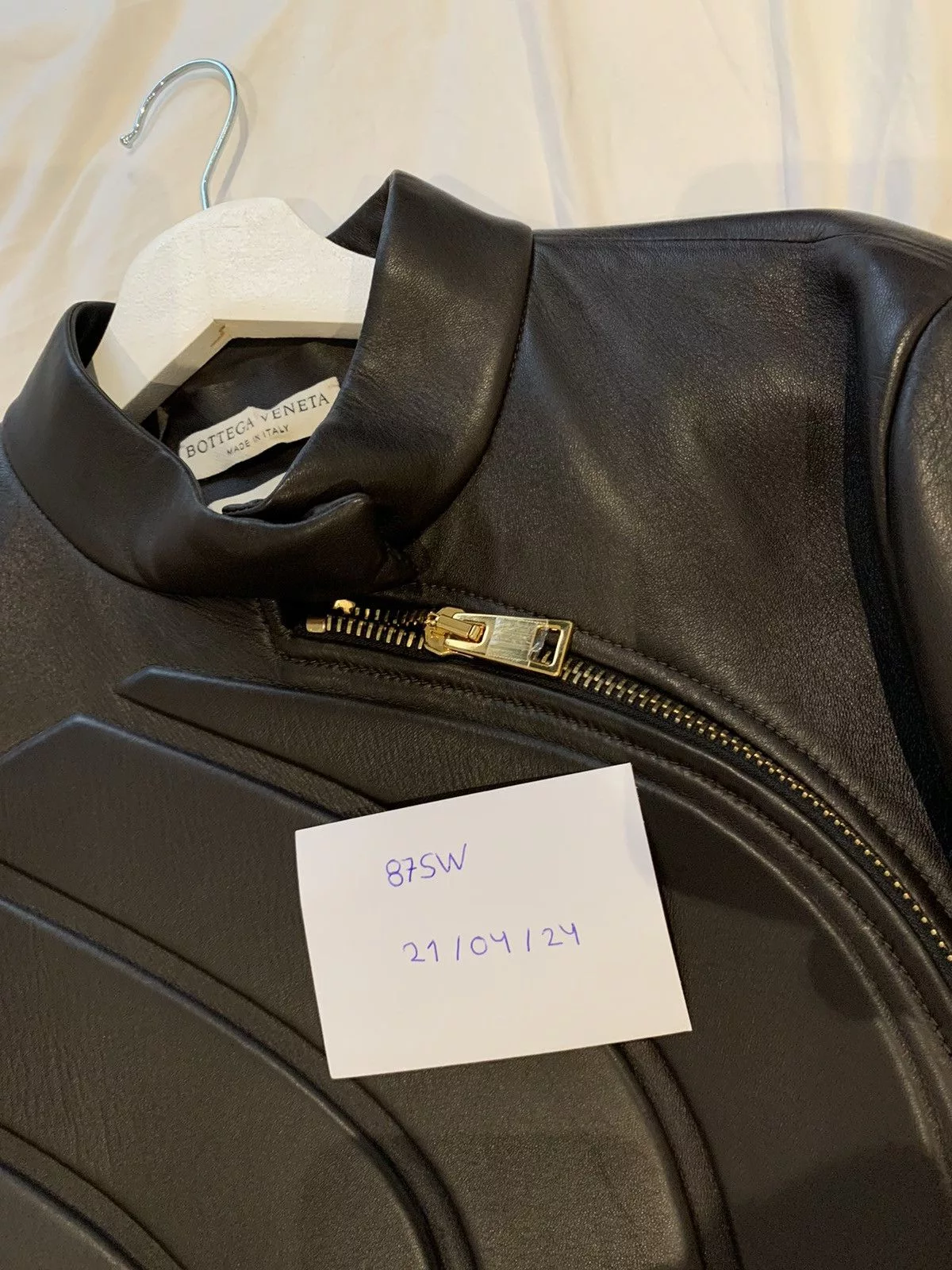 Bottega Veneta Leather Jackets Leather jacket bottega veneta Brown