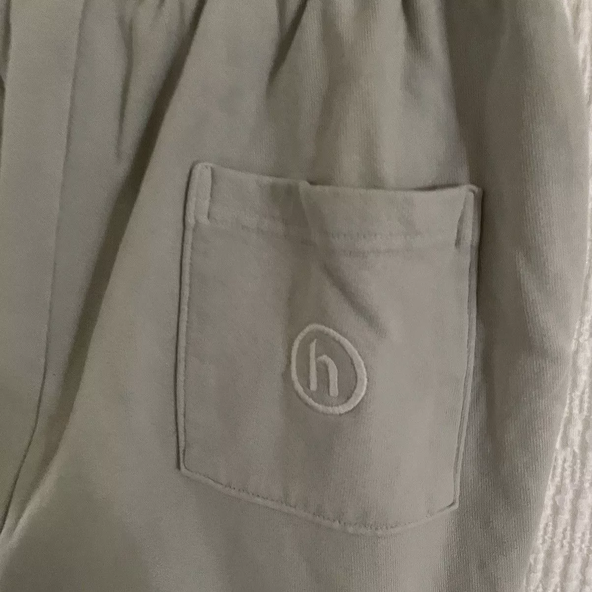 HIDDEN Sweatpants Joggers Hidden NY Logo Sweatpants White