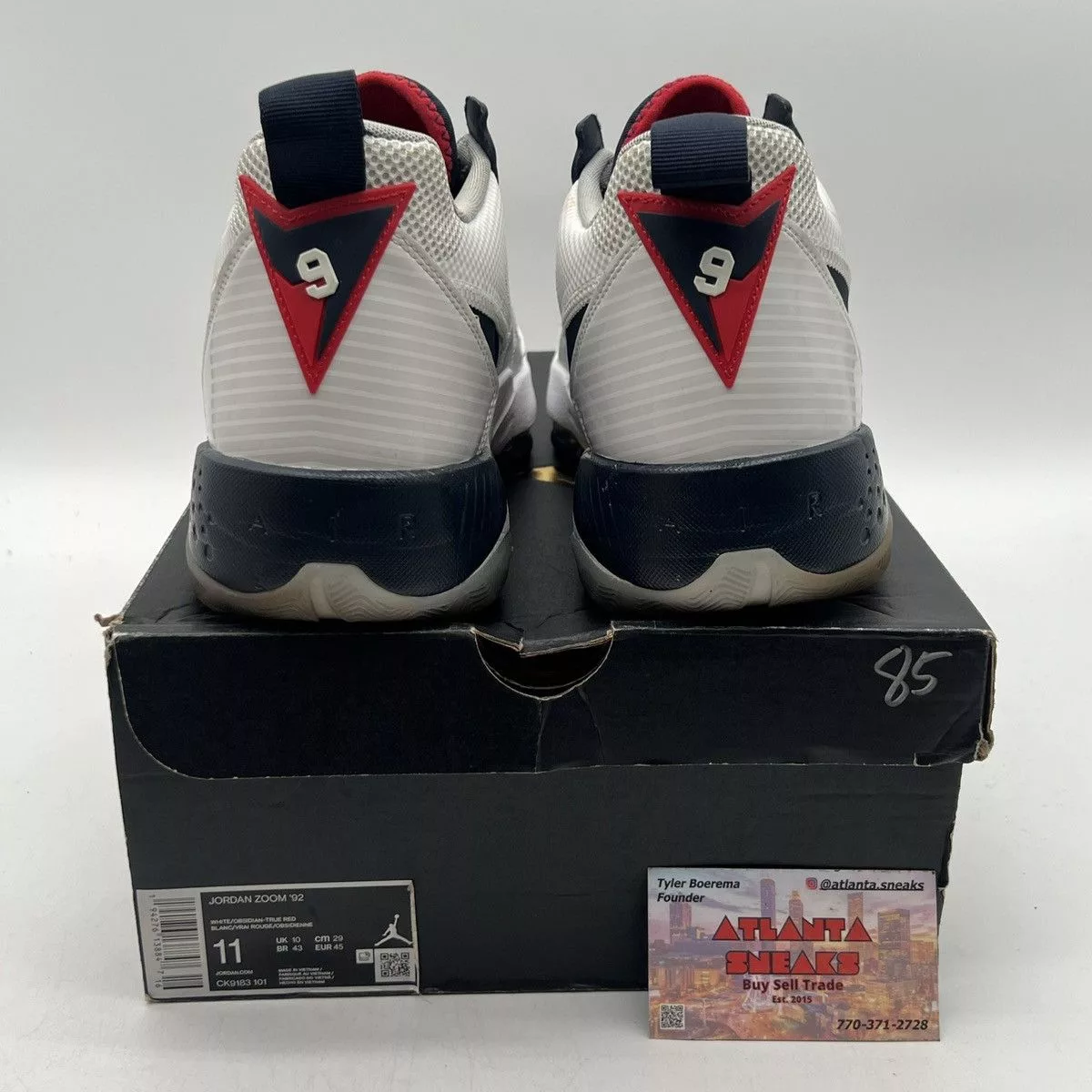 Nike Low Top Sneakers Nike Jordan Zoom 02 Olympics White