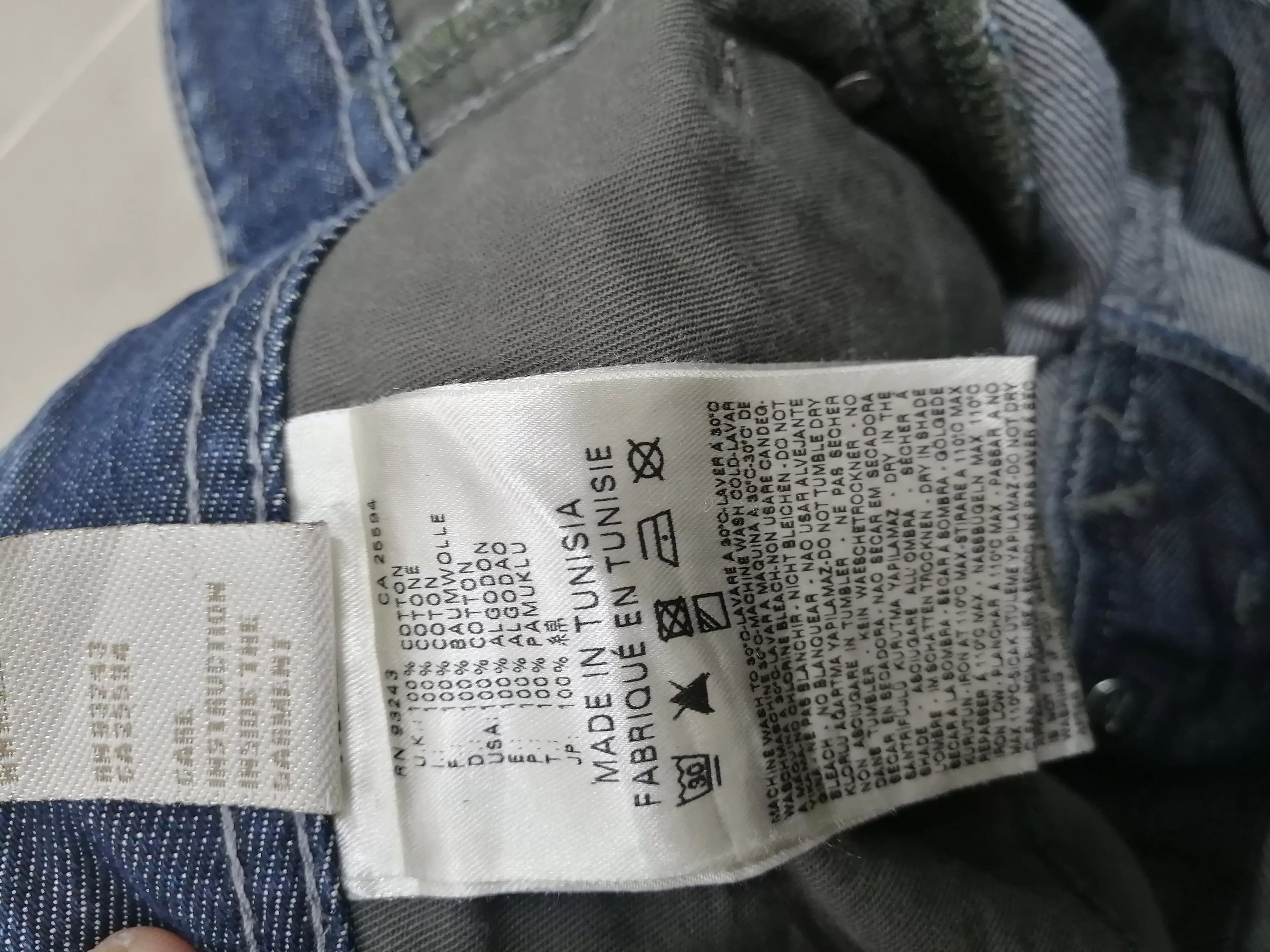 Diesel Denim Diesel Straight jeans Multi Vintage