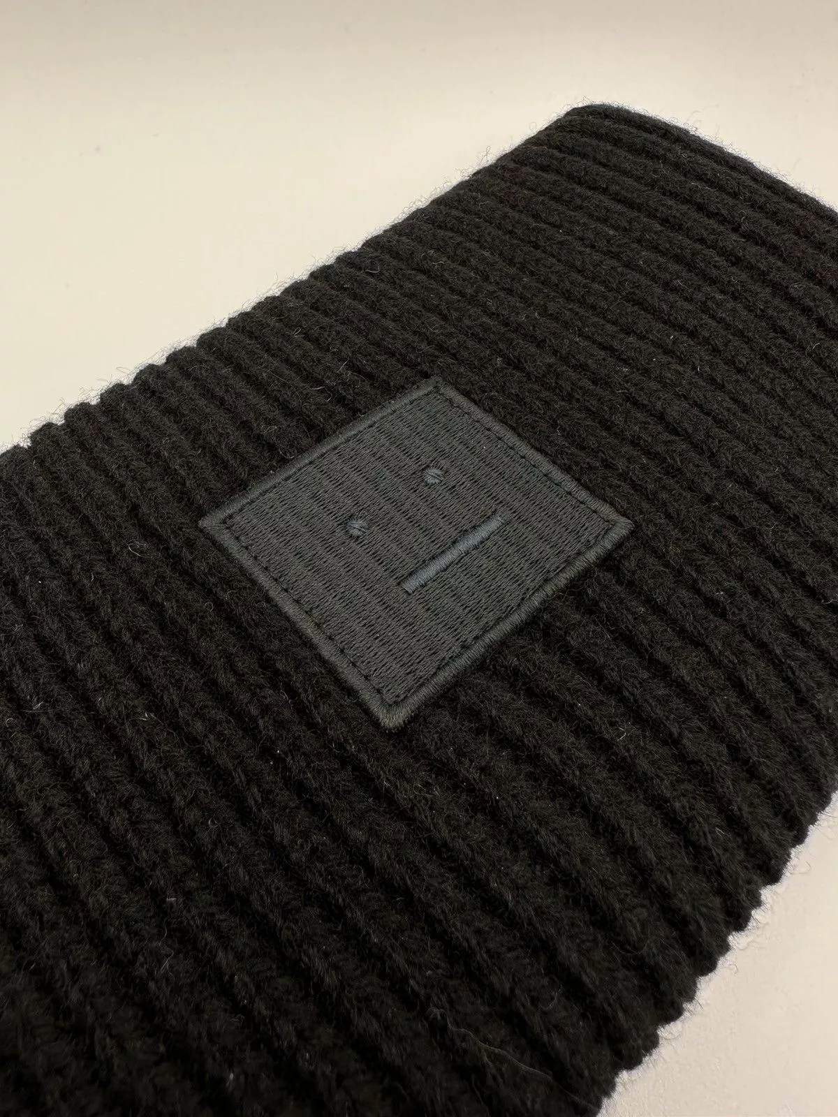 Acne Studios Miscellaneous Acne Studios Wool Bandana Black