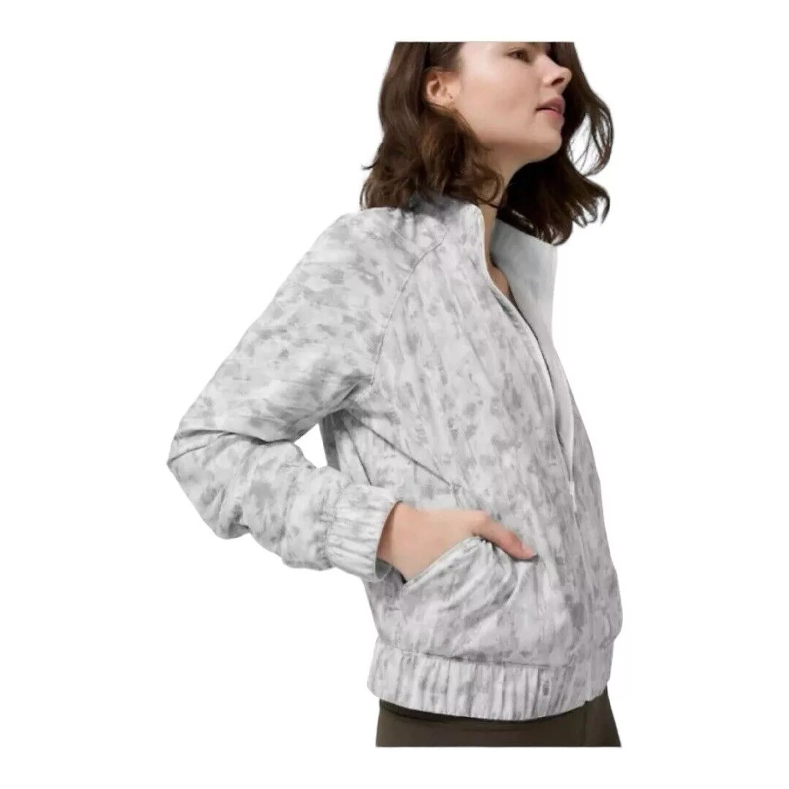 Lululemon Jackets Lululemon Reversible Bombs Jacket ZIPPER BROKEN Multi