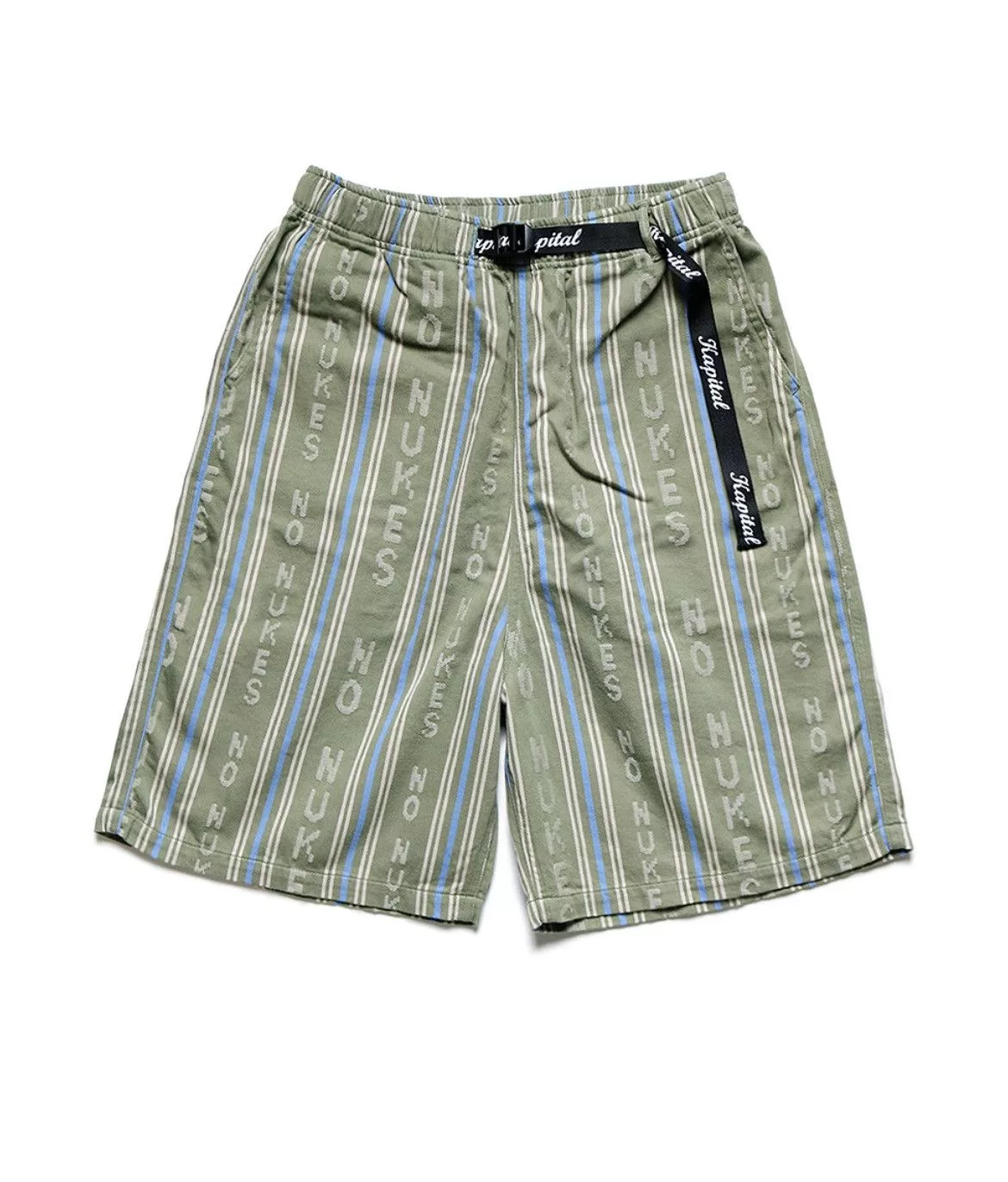 Kapital Shorts Kapital HOPE Stripe Easy Shorts size 2 Brown