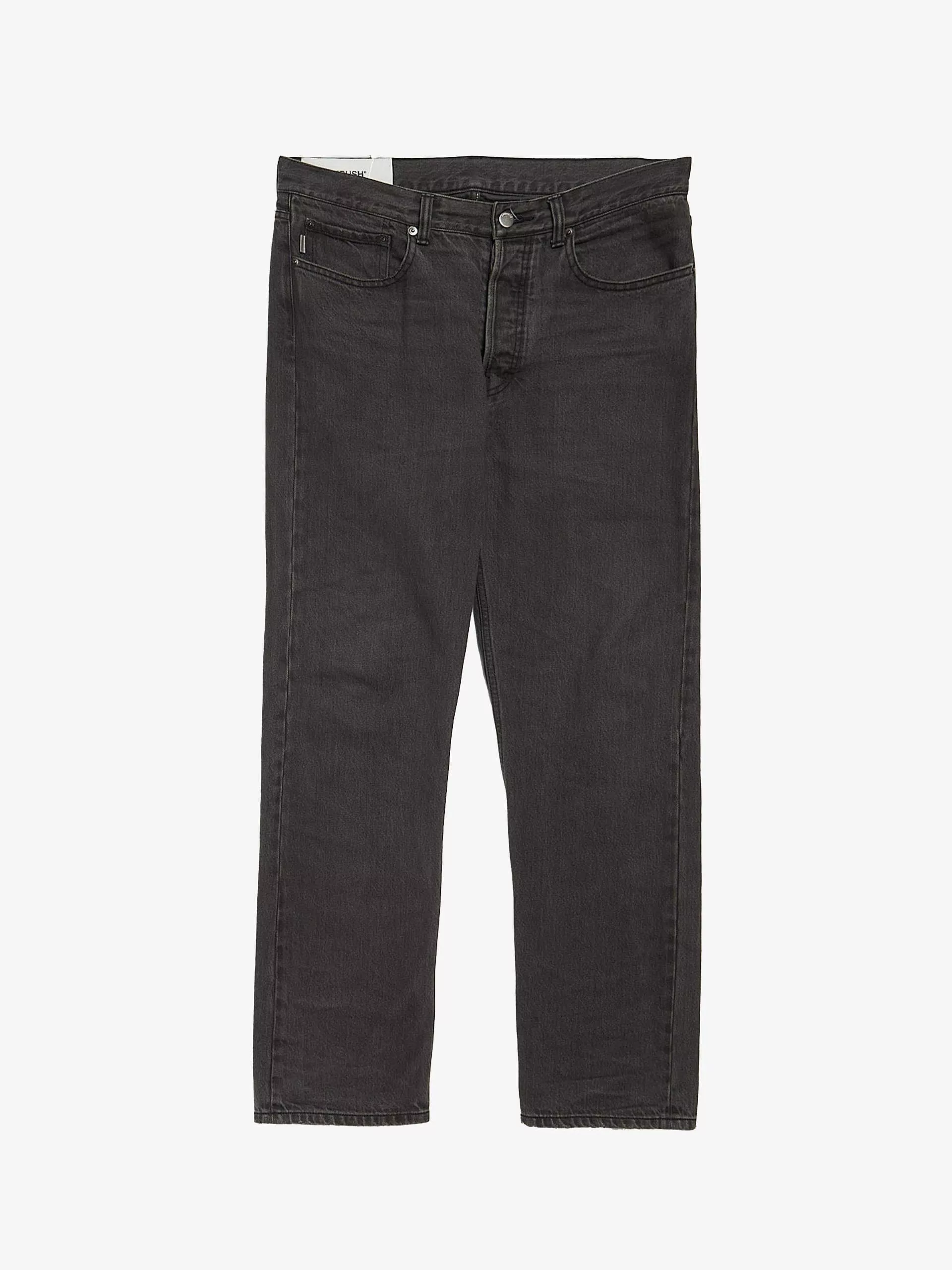 Ambush Design Denim Ambush Design Gray Washed Cotton Jeans