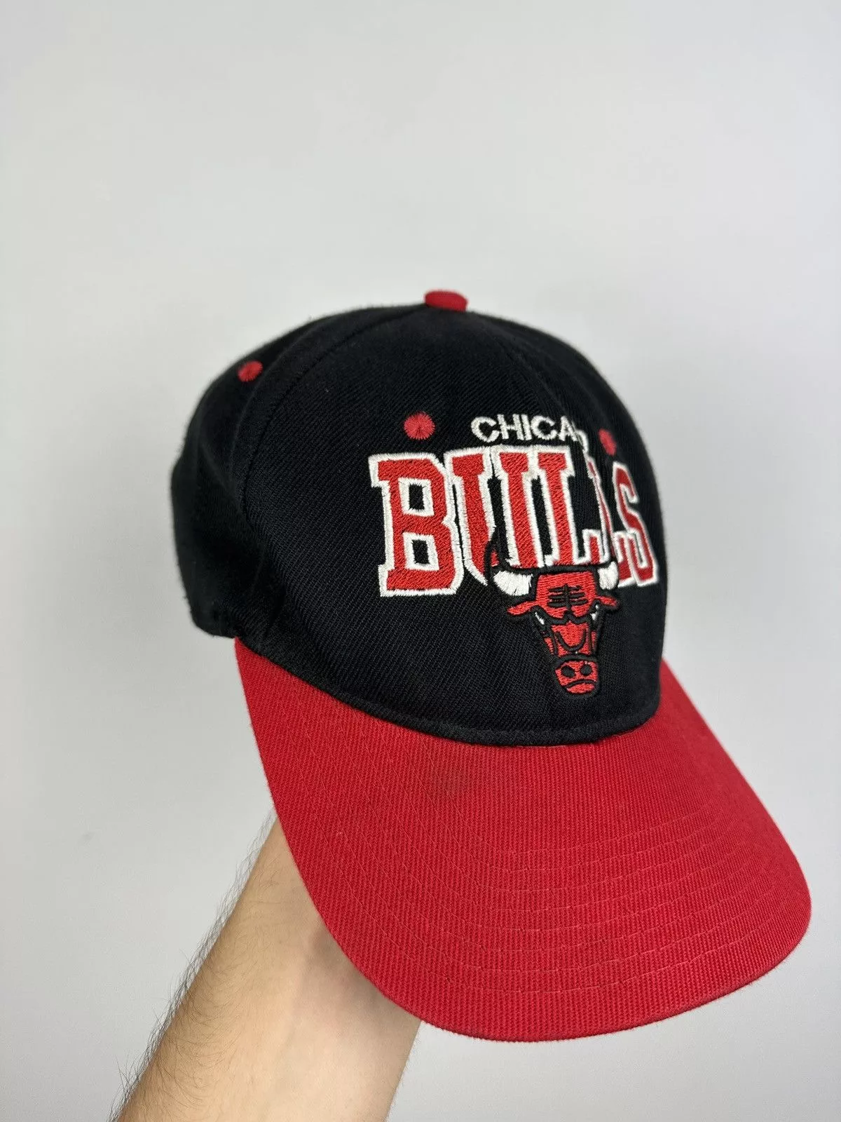 Mitchell & Ness Hats Mitchell & Ness × NBA Vintage Chicago Bulls NBA Mitchell & Ness Cap Black