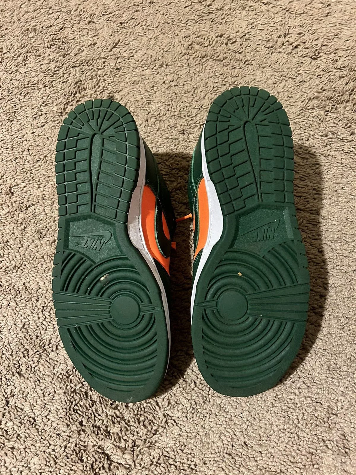 Nike Low Top Sneakers Nike Dunk Low ‘Miami Hurricanes’ (M 9.5) Orange