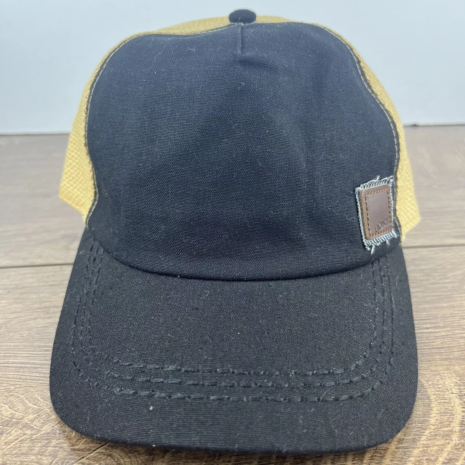 Other Hats Other Roxy Black Hat Adjustable Adult Size Black Hat Cap