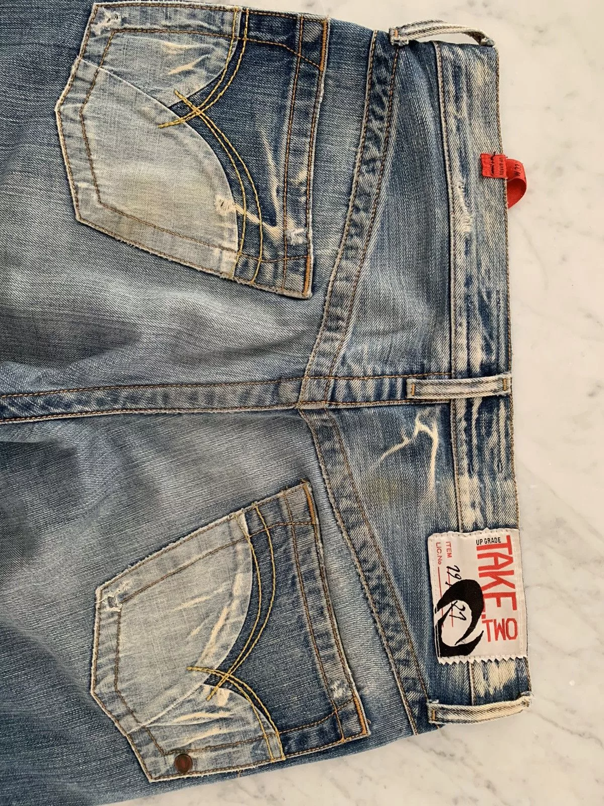 Vintage Denim Vintage TAKE TWO Denim Jeans, Made In Italy Blue