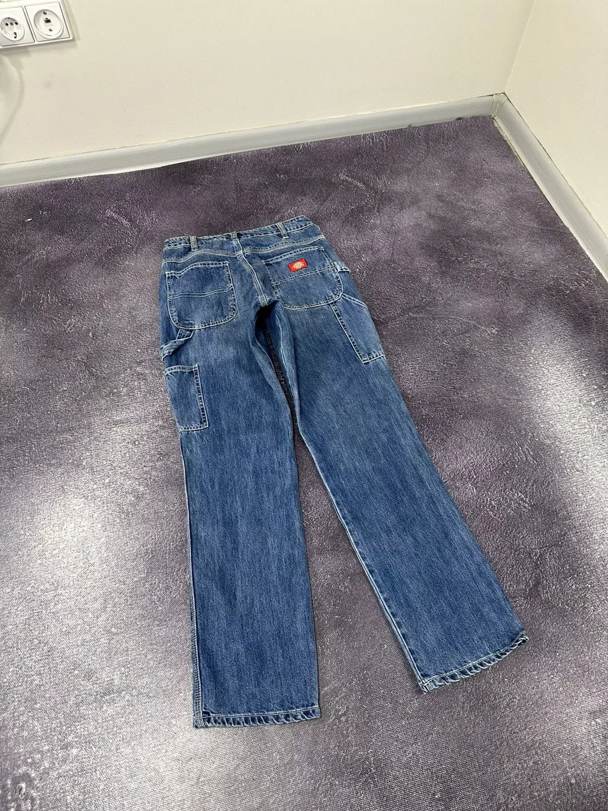 Dickies Denim Vintage Dickies Y2K Blue Work Hype Slim Jeans Streetwear
