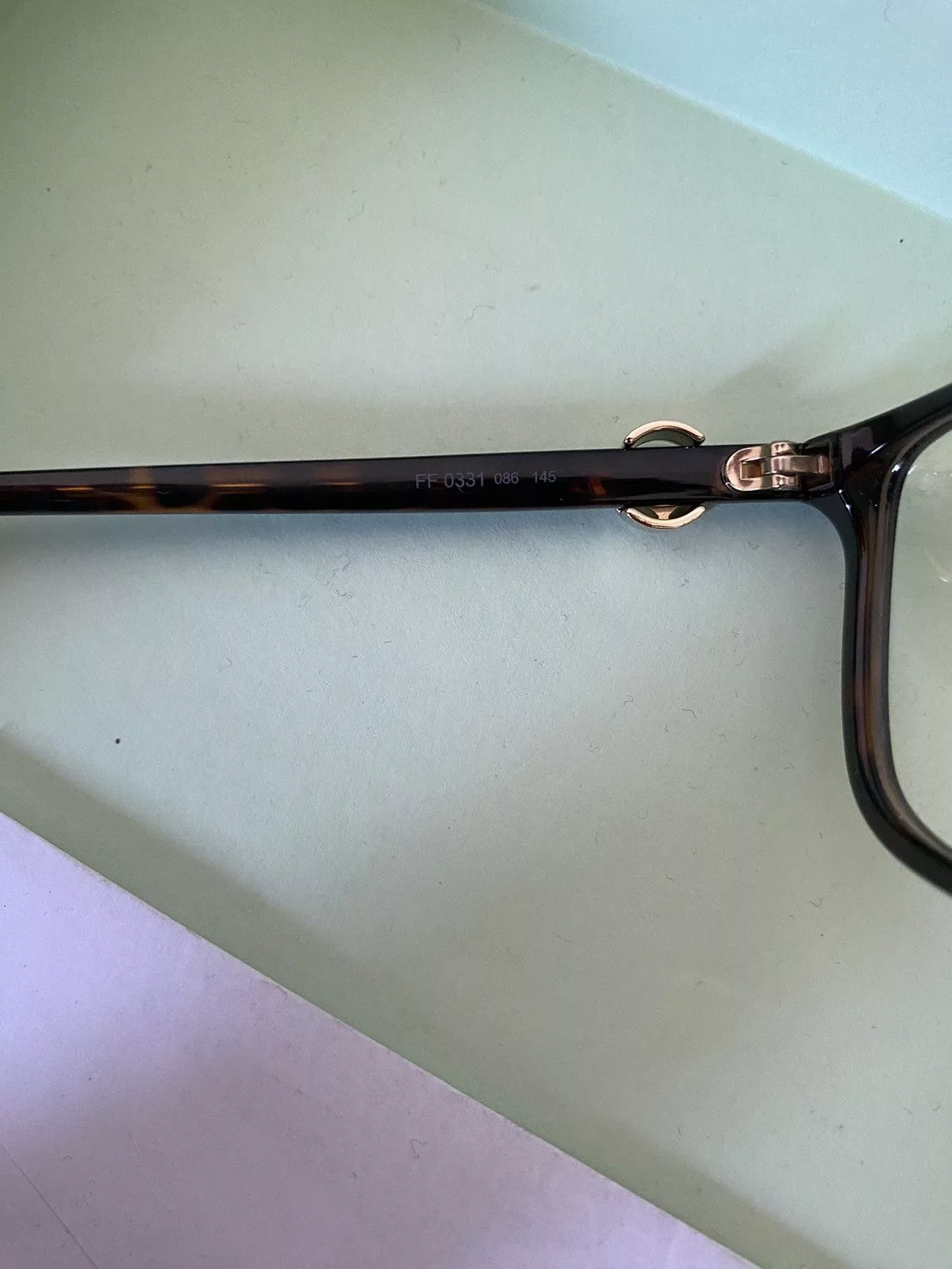 Fendi Glasses FENDI Prescription Glasses Frame Black