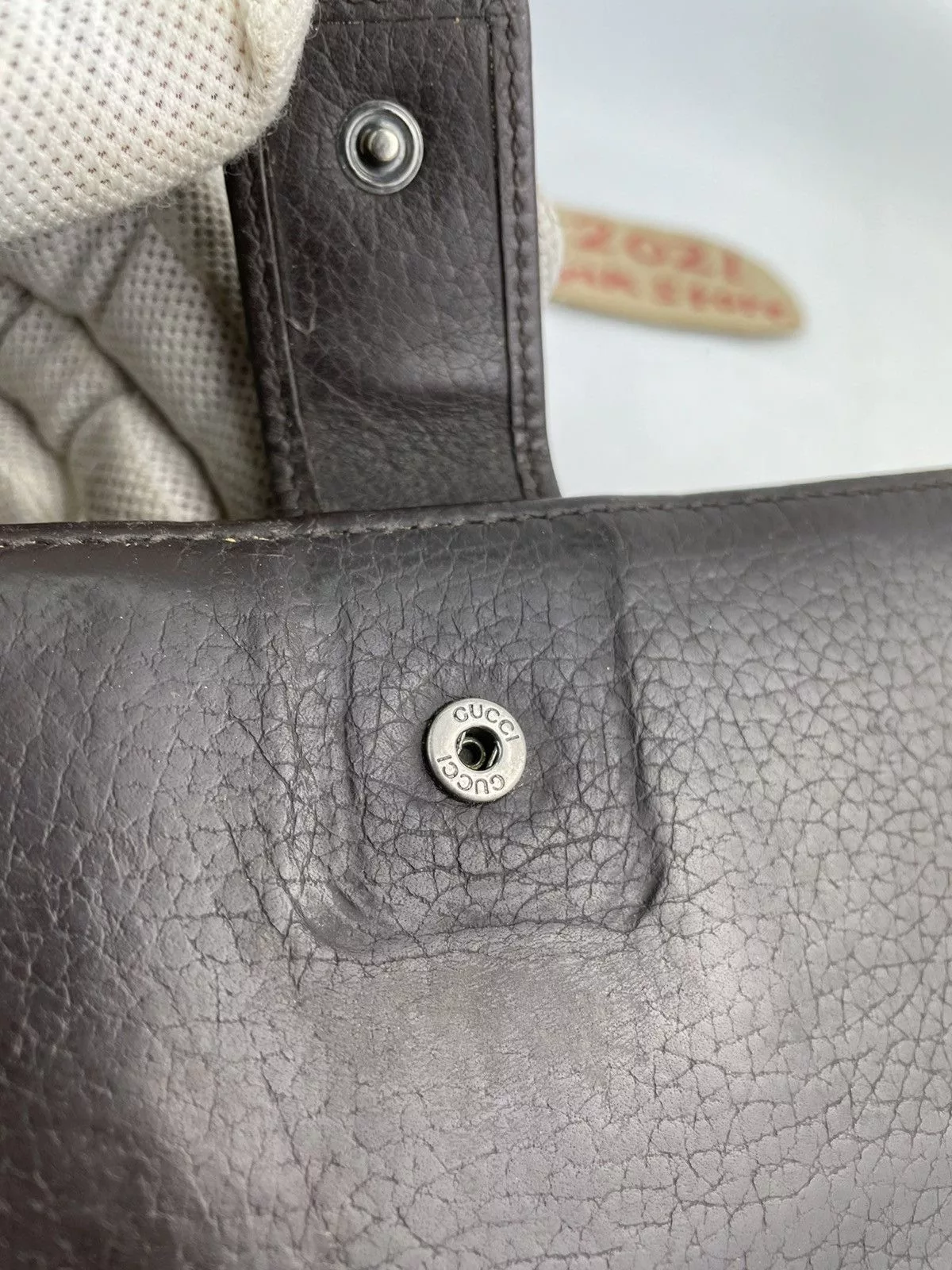Gucci Wallets ❌Last Drop❌ Auth Vintage Gucci Brown Leather Long wallet