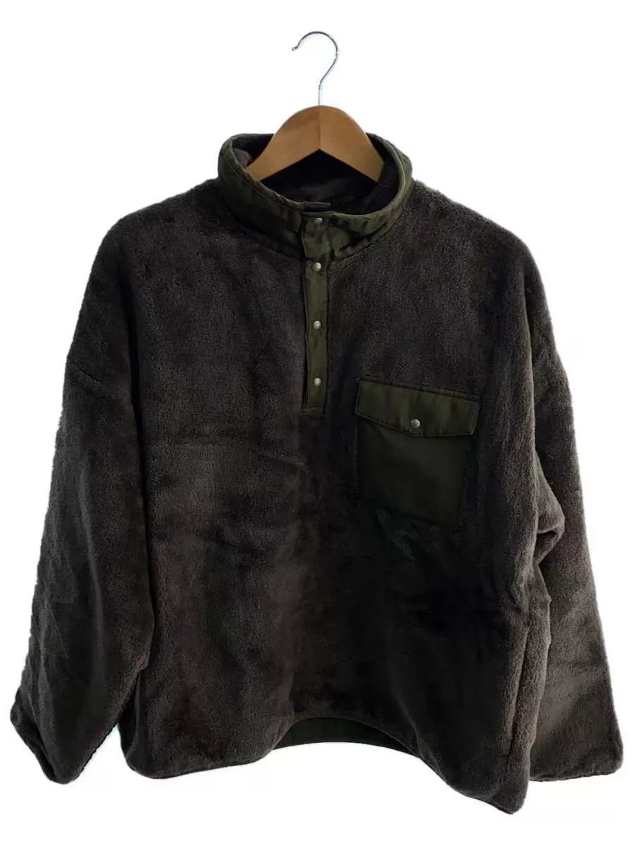 Visvim Light Jackets Visvim kahki fleece jacket 0122205013010 Brown
