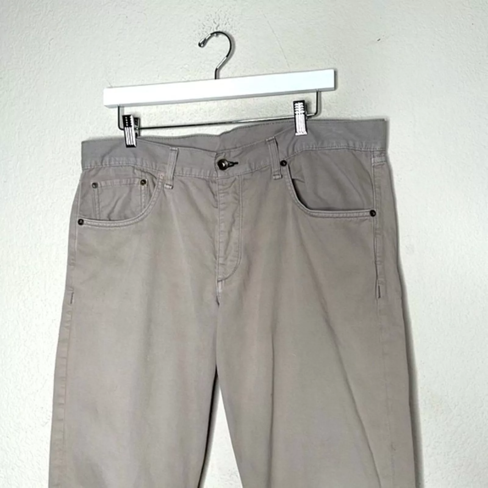 Rag & Bone Casual Pants Rag & Bone Standard Issue Fit 2 Slim Leg Pants Stone Size 36 Brown