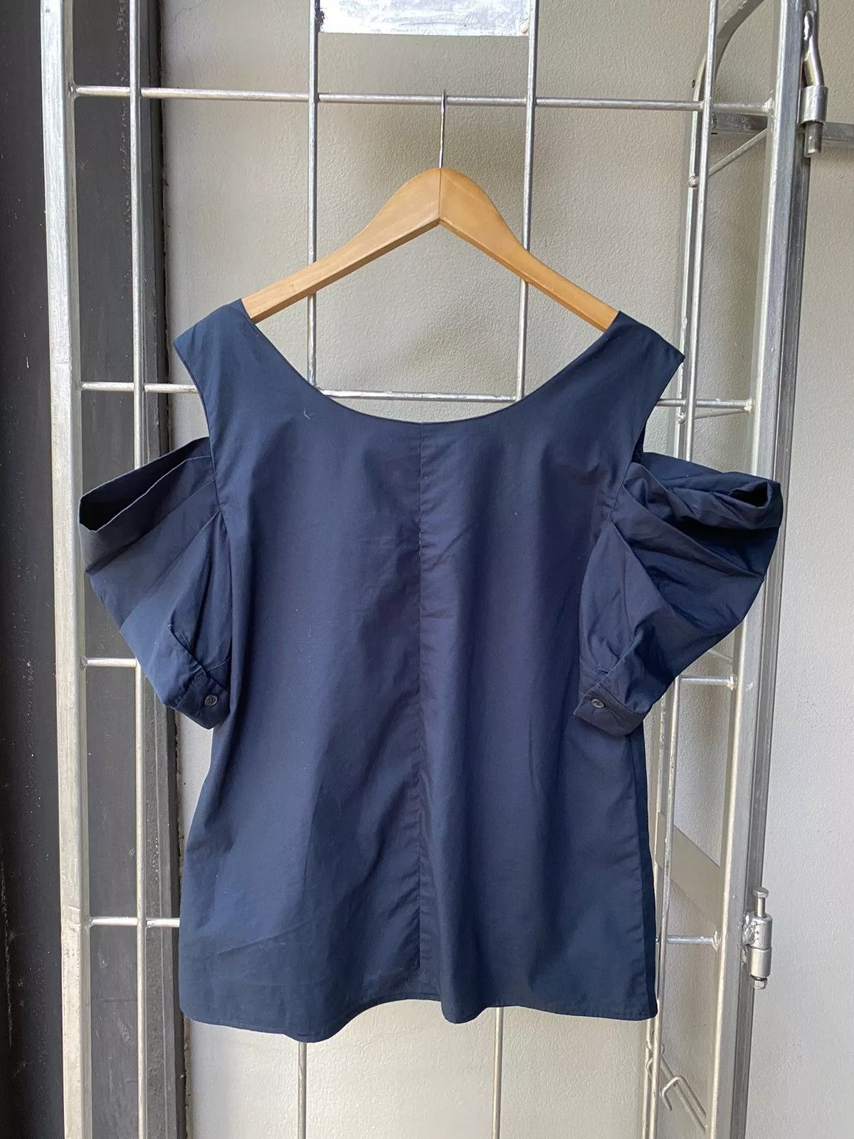 Miu Miu Blouses Miu miu navy blouse Blue