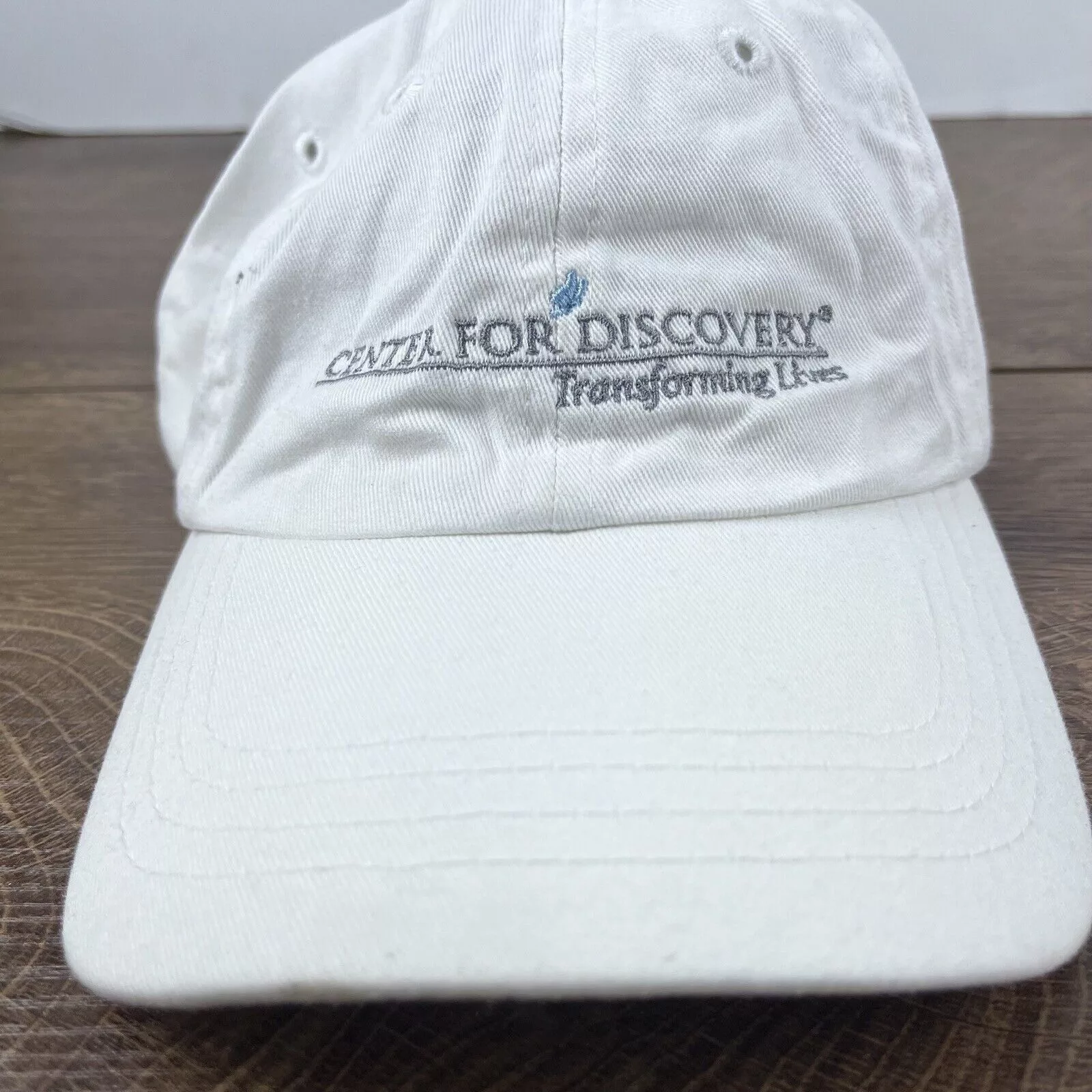 Other Hats Other Center for Discovery Hat White Cap Hat Adjustable Hat White