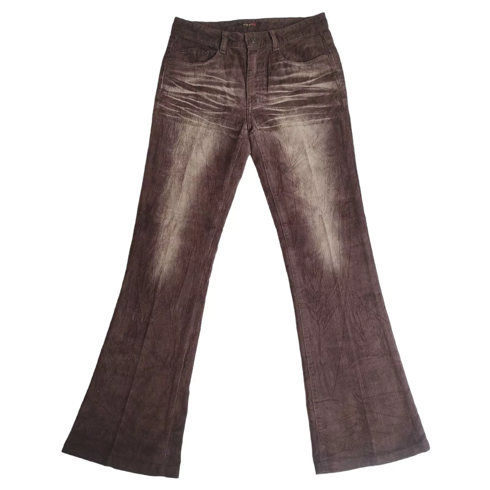 Hysteric Glamour Denim Hysteric Glamour Flare CLRIDE GIRLS Bootcut Corduroy Pant Brown Avant-Garde