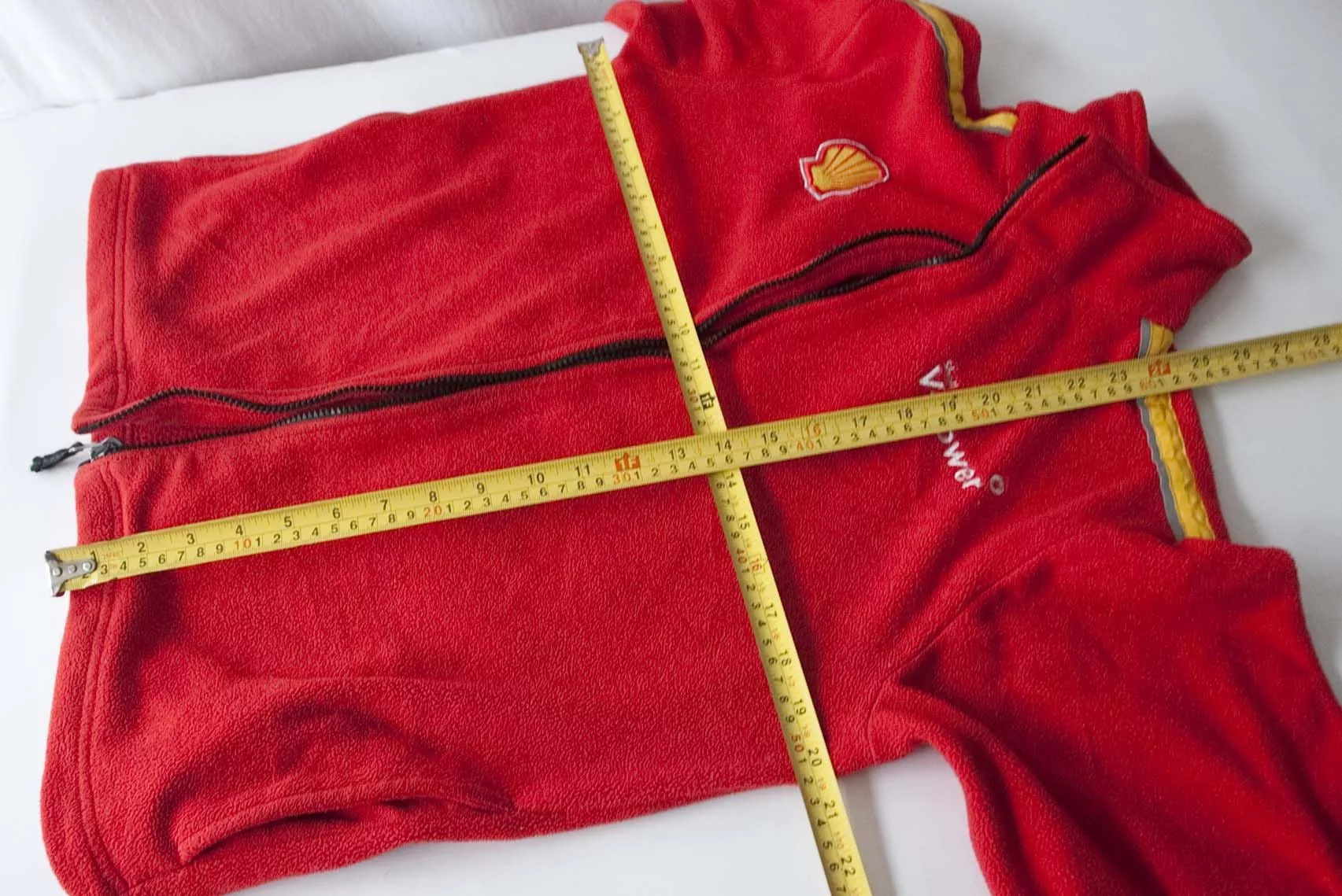 Ferrari Light Jackets Shell Ferrari Jacket Fleece Staff ZIPPER DON'T WORK Size M Red