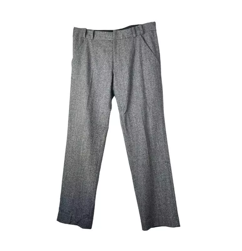 Other Casual Pants Other Gray pure wool tweed pattern pants