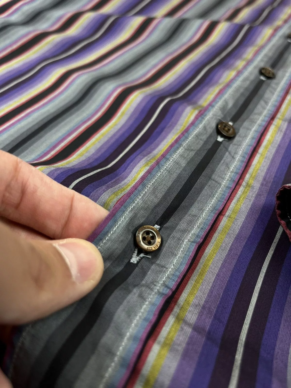 Designer Shirts Button Ups Designer × Etro Vintage Luxury Etro Shirts Multi