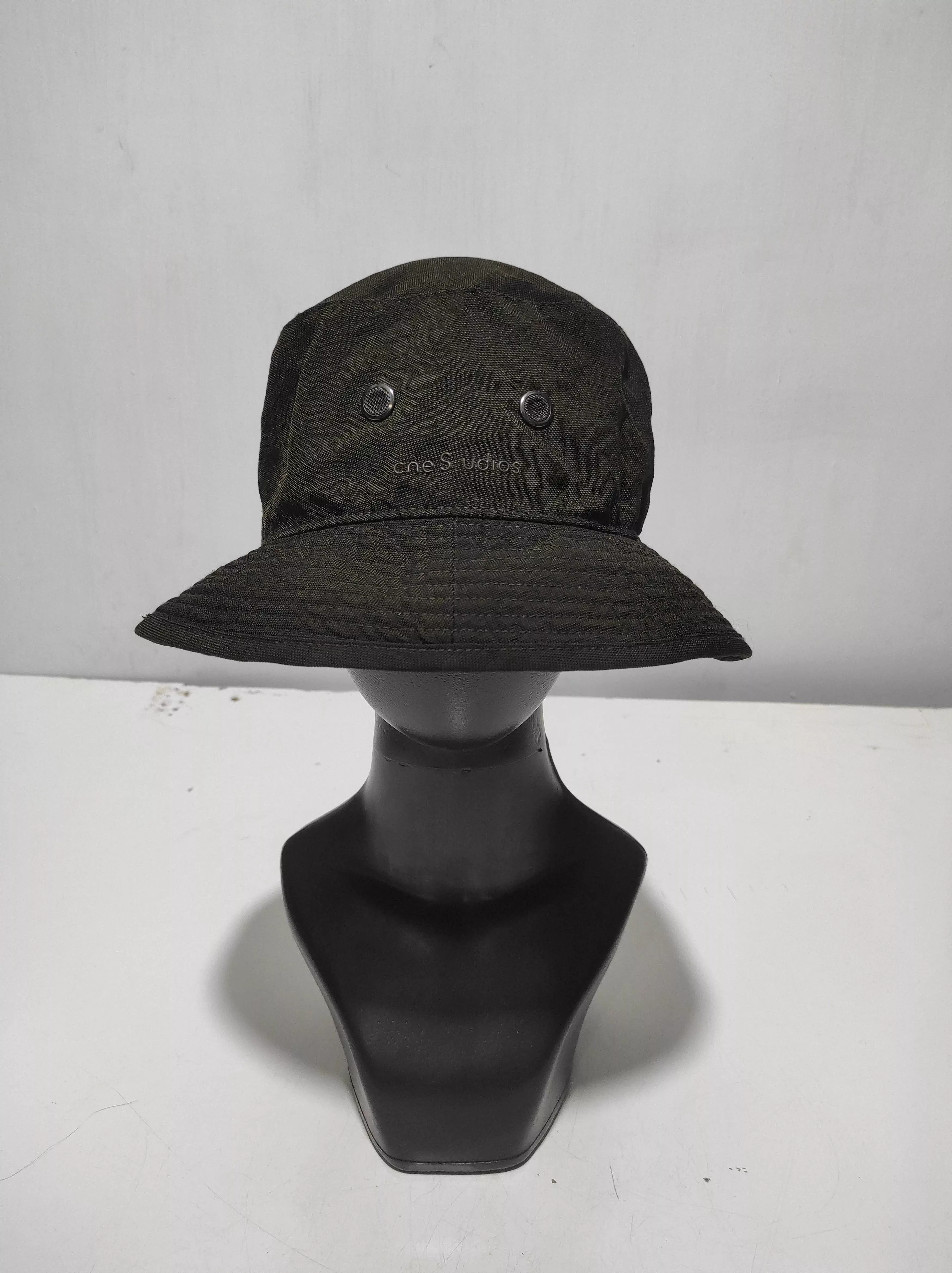 Acne Studios Hats Acne Studios Bucket Hat Green Luxury