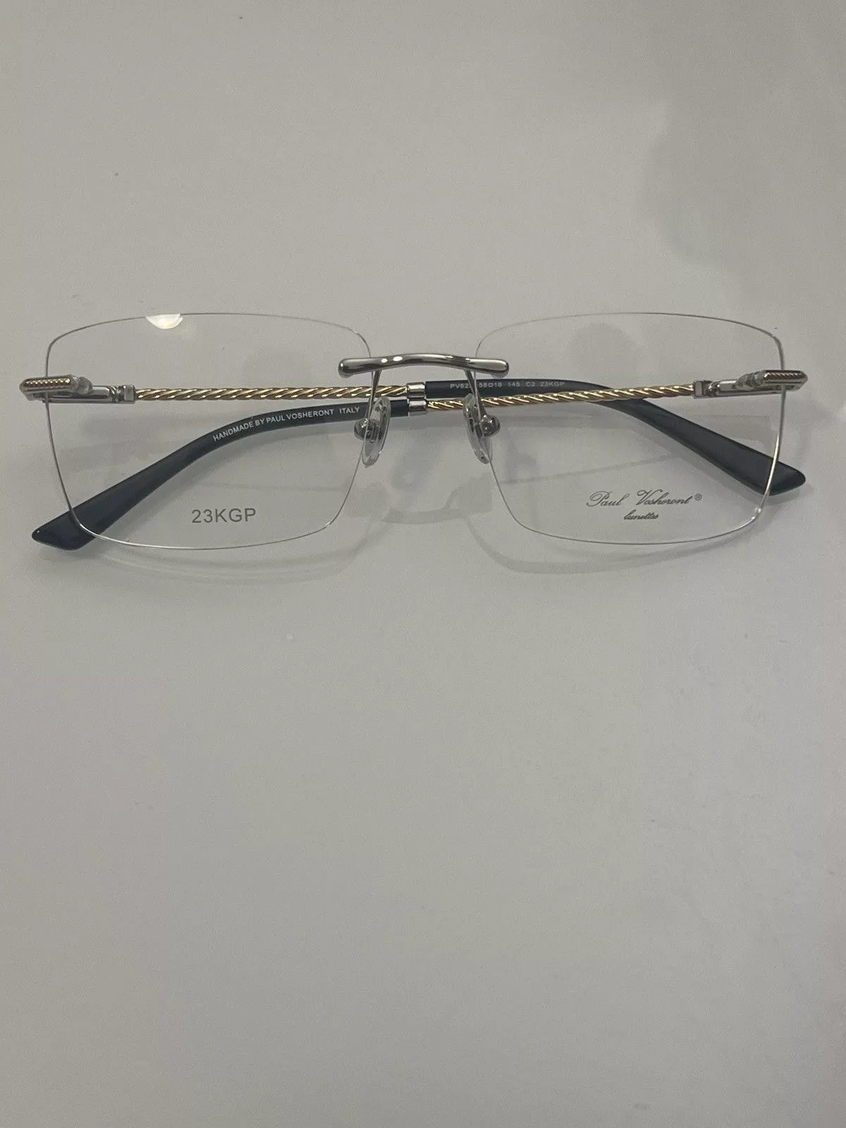 Other Glasses Other Paul Vosheront Rimless Gold