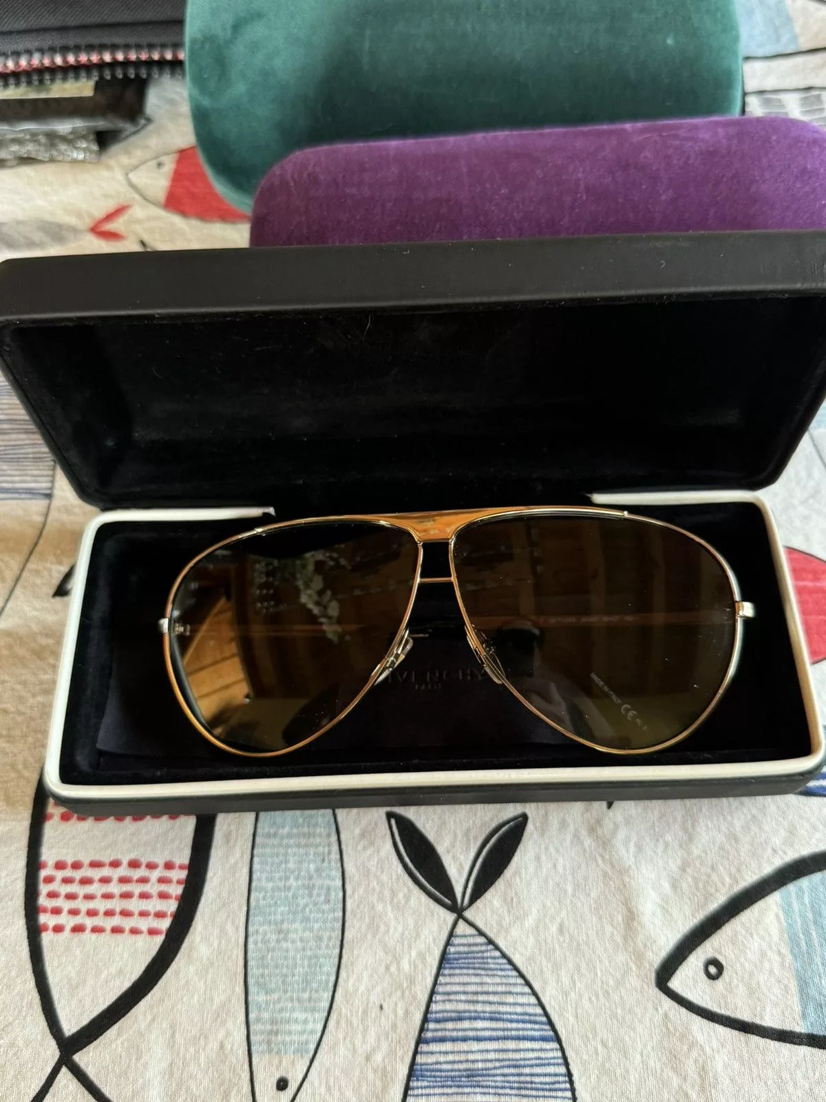 Givenchy Sunglasses GV7128/S Black