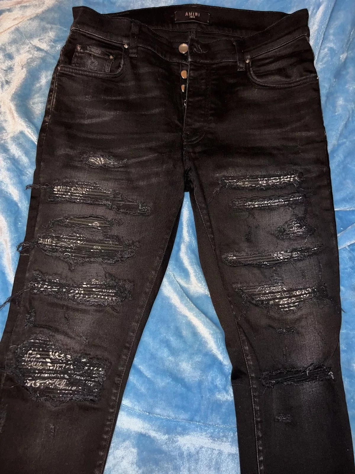 Amiri Denim Amiri jeans Black