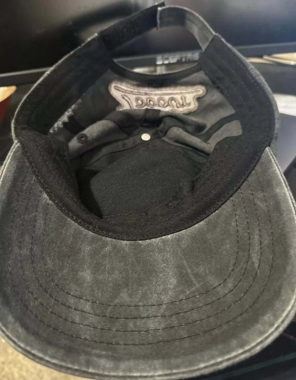 Travis Scott Hats Travis Scott Circus Maximus 2023 Utopia Tour Strapback Hat Gray