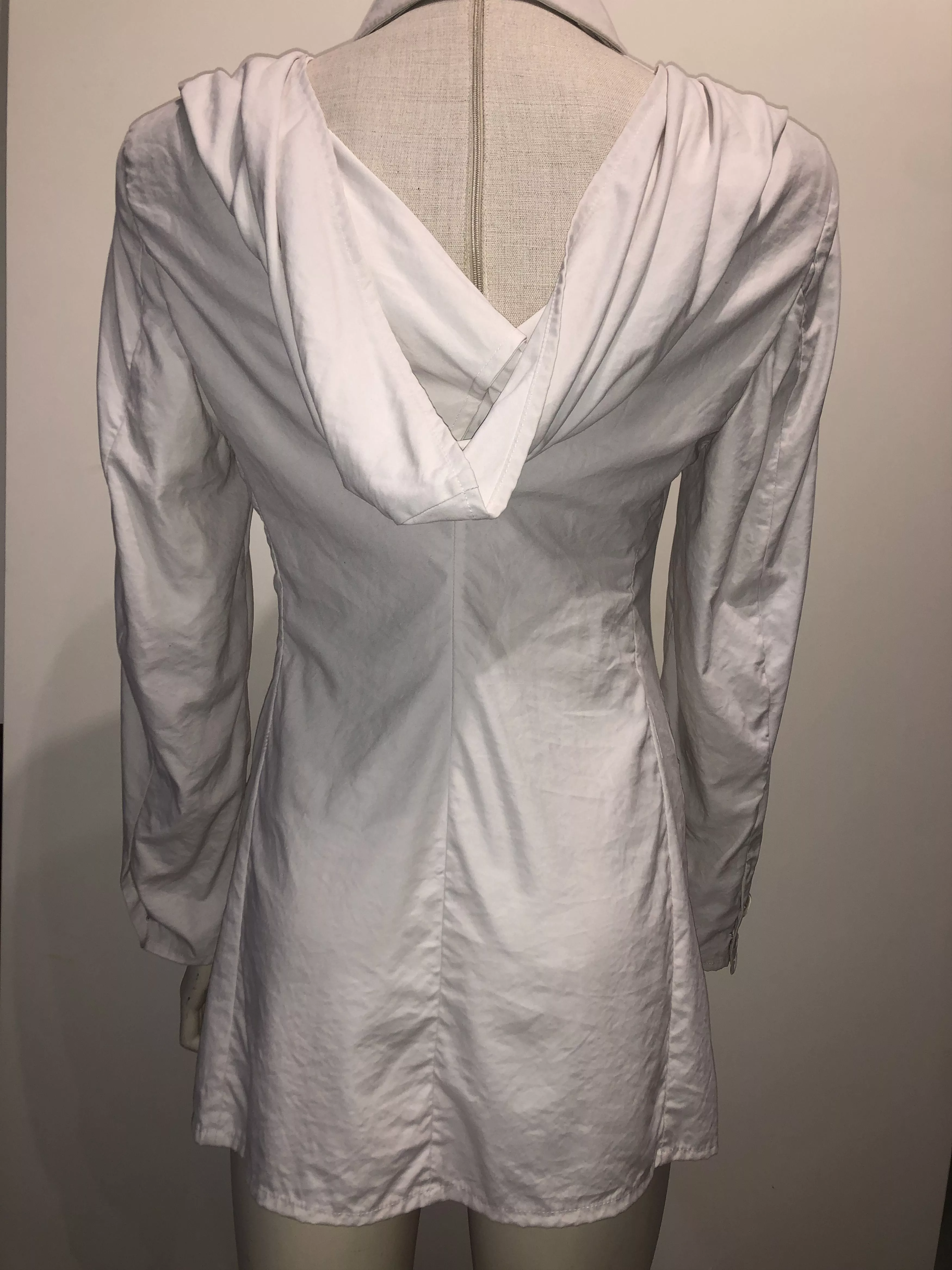 Calugi e Gianelli Jackets Calugi e Gianelli Open backside hooded Jacket Beige