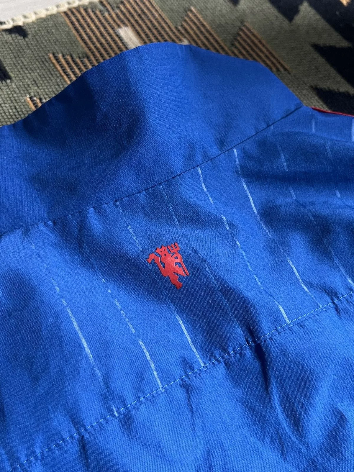 Adidas Light Jackets Adidas × Vintage Vintage Adidas 2015 Manchester United Jacket Blue Sportswear