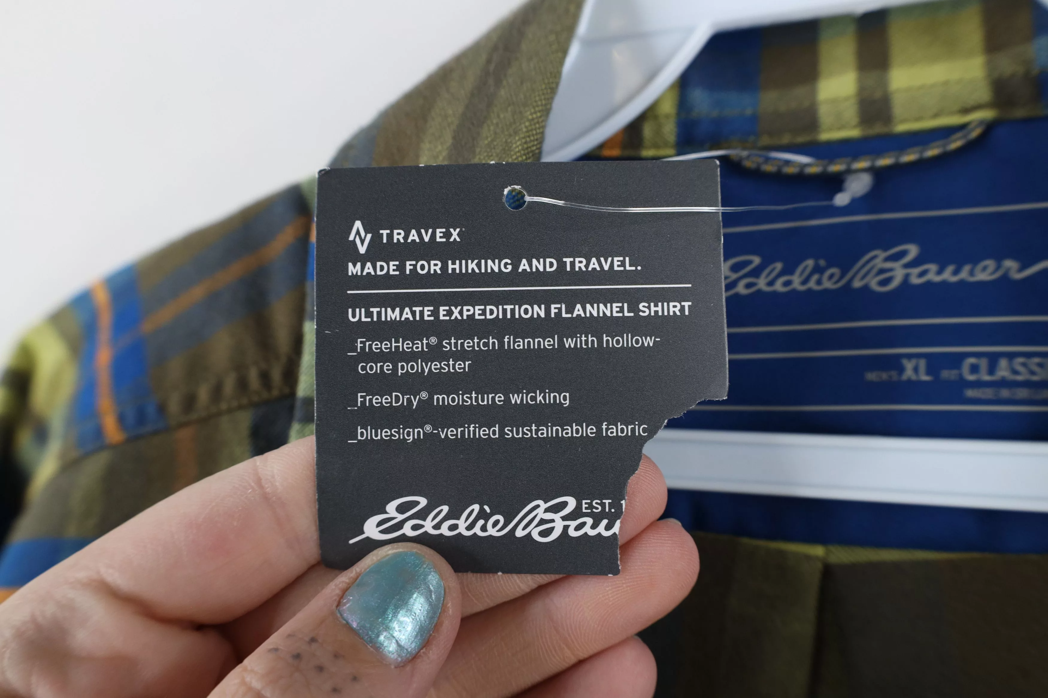 Eddie Bauer Shirts Button Ups Eddie Bauer × Vintage New Eddie Bauer Rainbow Plaid Collared Flannel Button Shirt Multi
