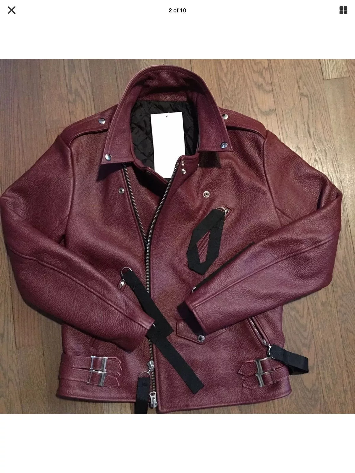 Matthew Miller Leather Jackets Matthew Miller Tyler Motorcycle/Biker Jacket