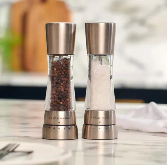 Derwent SS Salt & Pepper Set