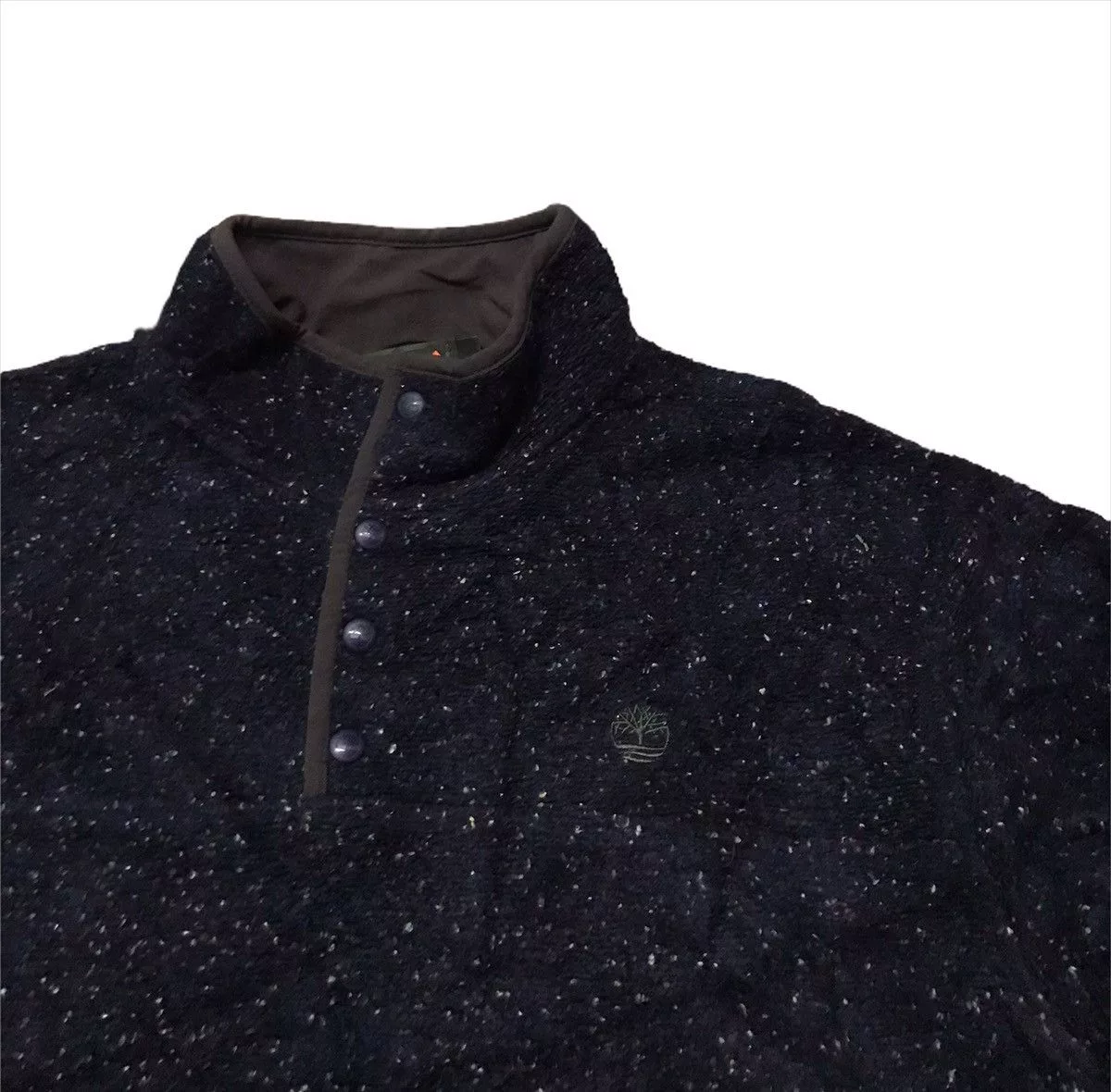 Timberland Light Jackets Timberland button up sweatshirt Black