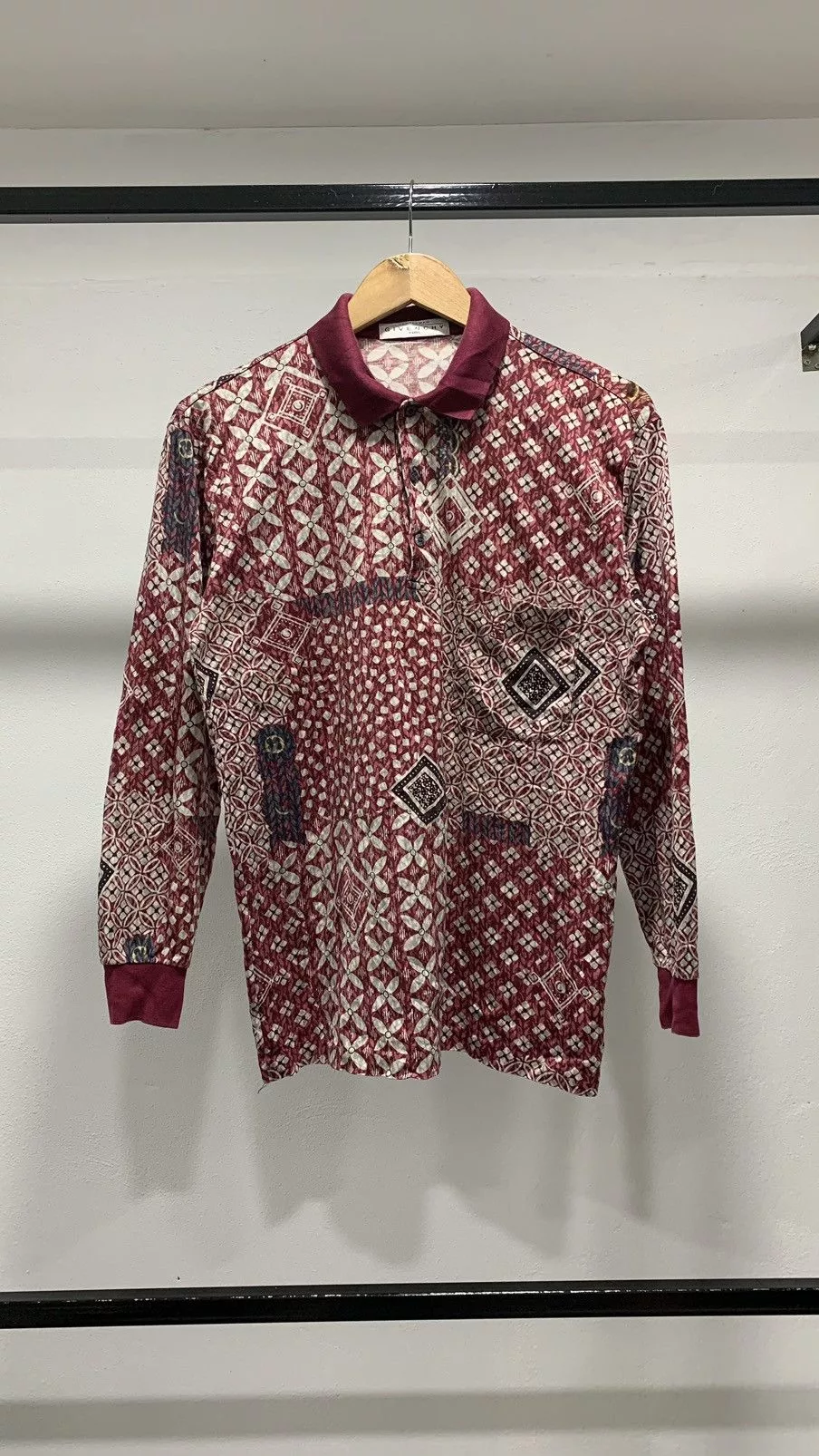 Givenchy Polos Givenchy × Vintage 🚨FINAL DROP🚨 Vtg Givenchy Paris Navajo 80s Red
