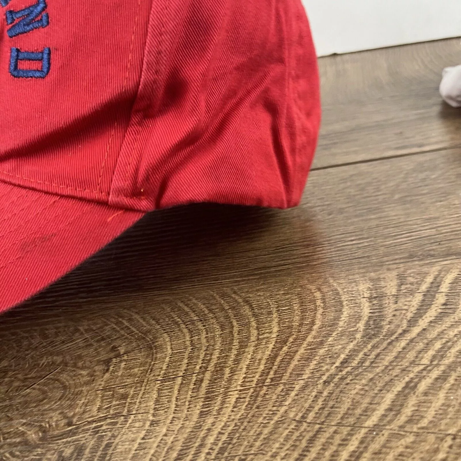 Other Hats Other England Hat England Baseball Hat Red Adjustable Hat Red Adul