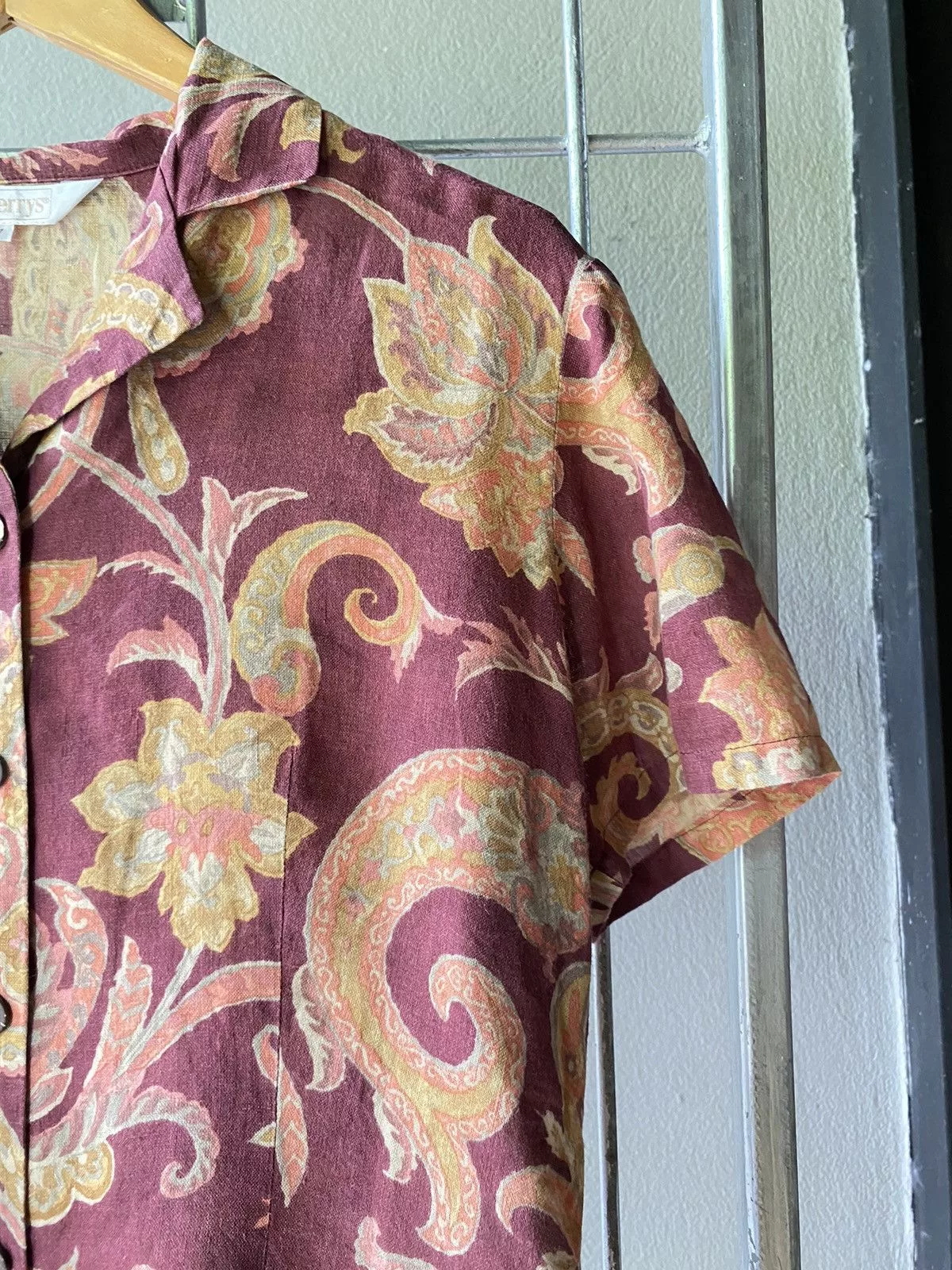 Burberry Button Ups Burberry vintage floral print blouse Multi