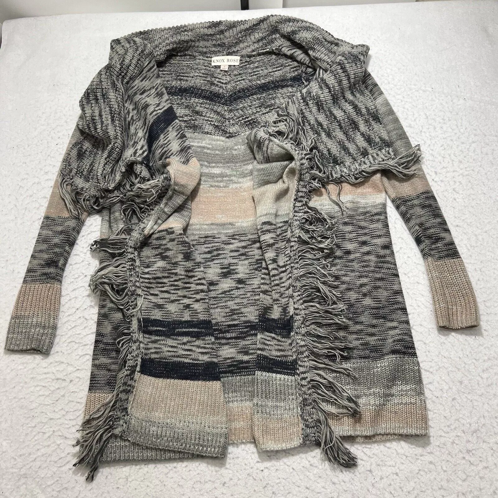 Target Basics Sweaters Target Basics Knox Rose Oversized Cowl Neck Long Sleeve Cardigan Sweater Gray