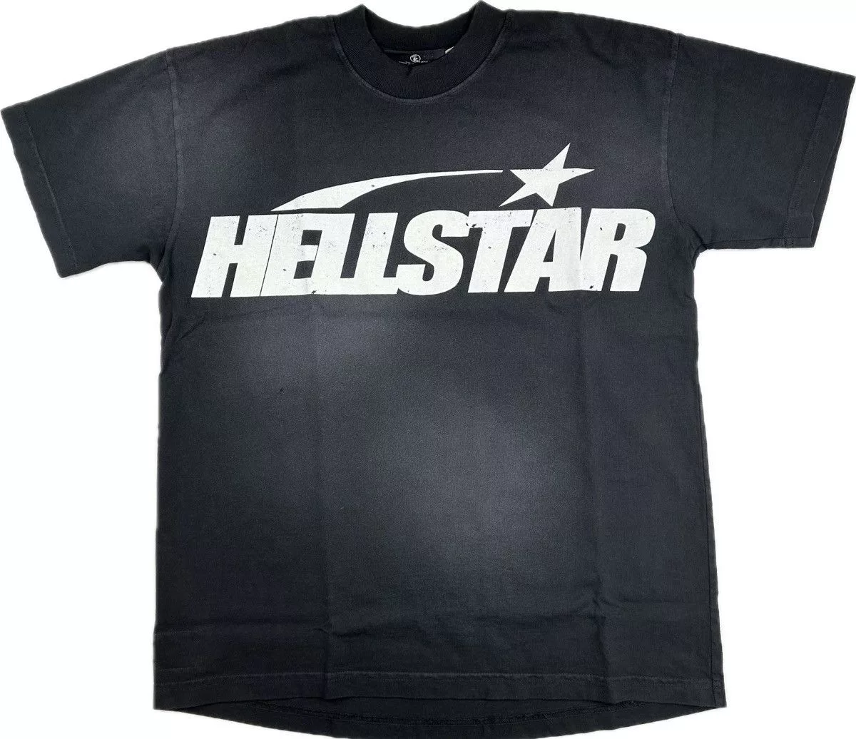 HELLSTAR Short Sleeve T Shirts Hellstar Classic T-shirt Black