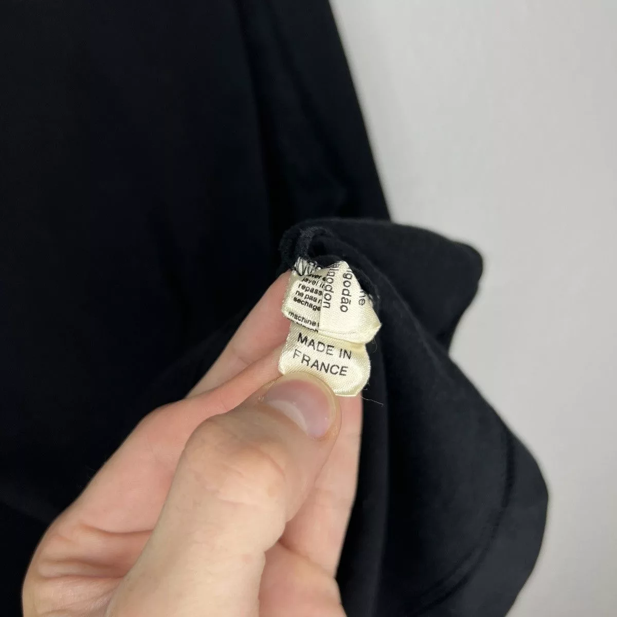 Lacoste Sweatshirts Hoodies Lacoste × Vintage Lacoste Sweatshirt Turtleneck Pull Vintage Black Logo Streetwear