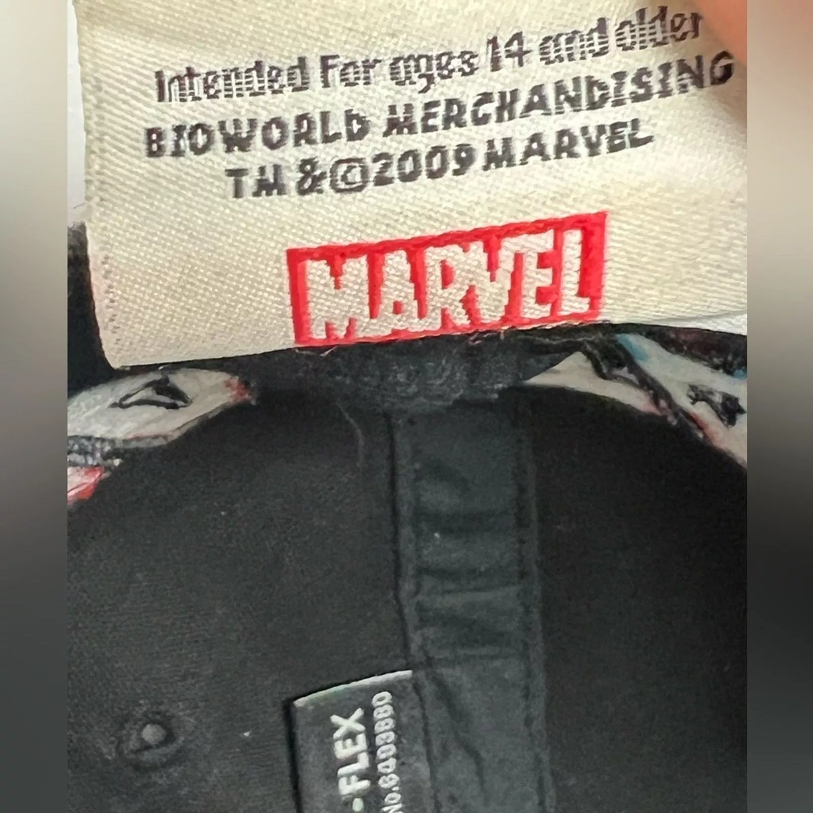 Marvel Comics Hats Vintage Captain America Marvel Comics Fitted Baseball Hat Black