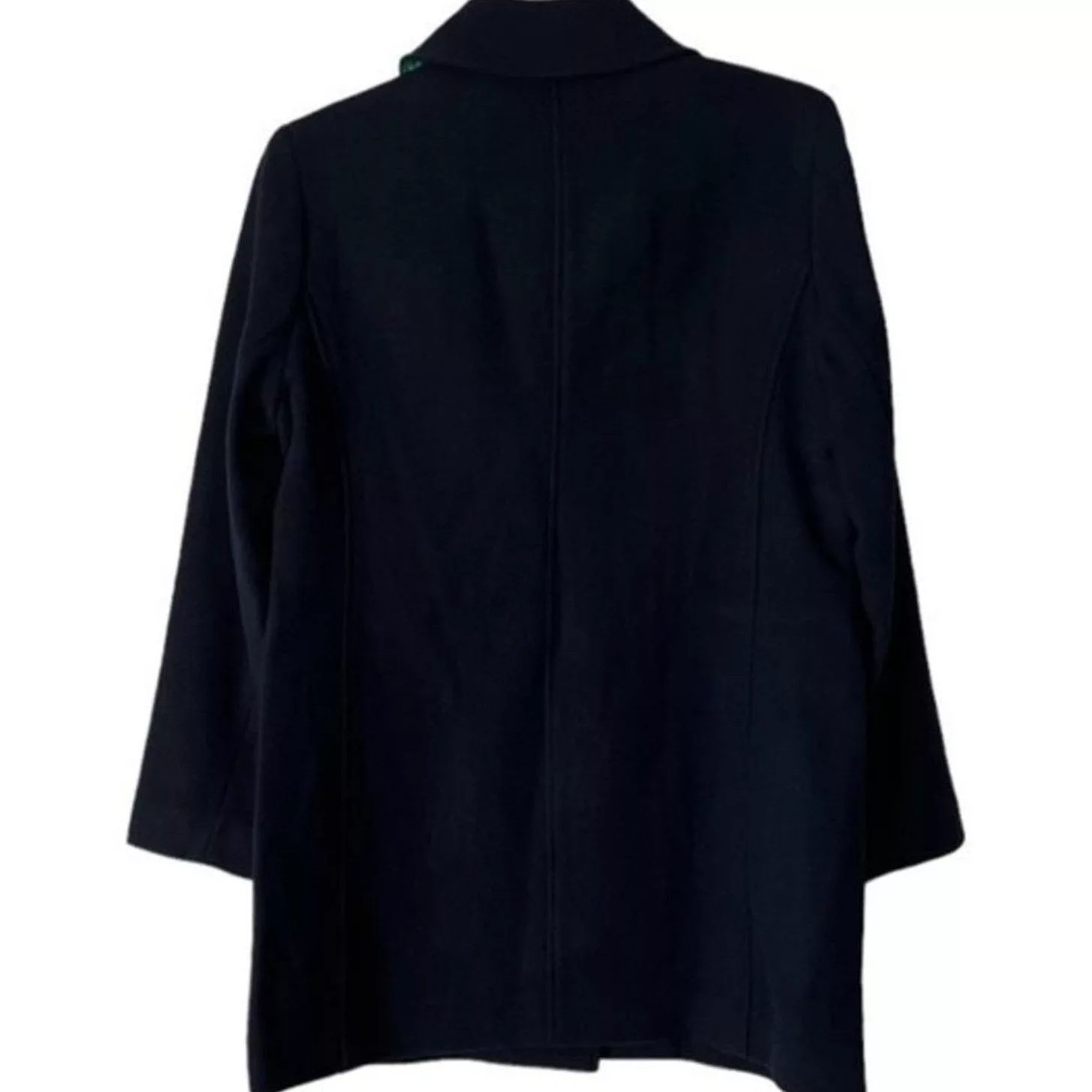 J.Crew Jackets J.CREW Petite Navy Wool-Blend Topcoat w/ Tags, 6P Blue