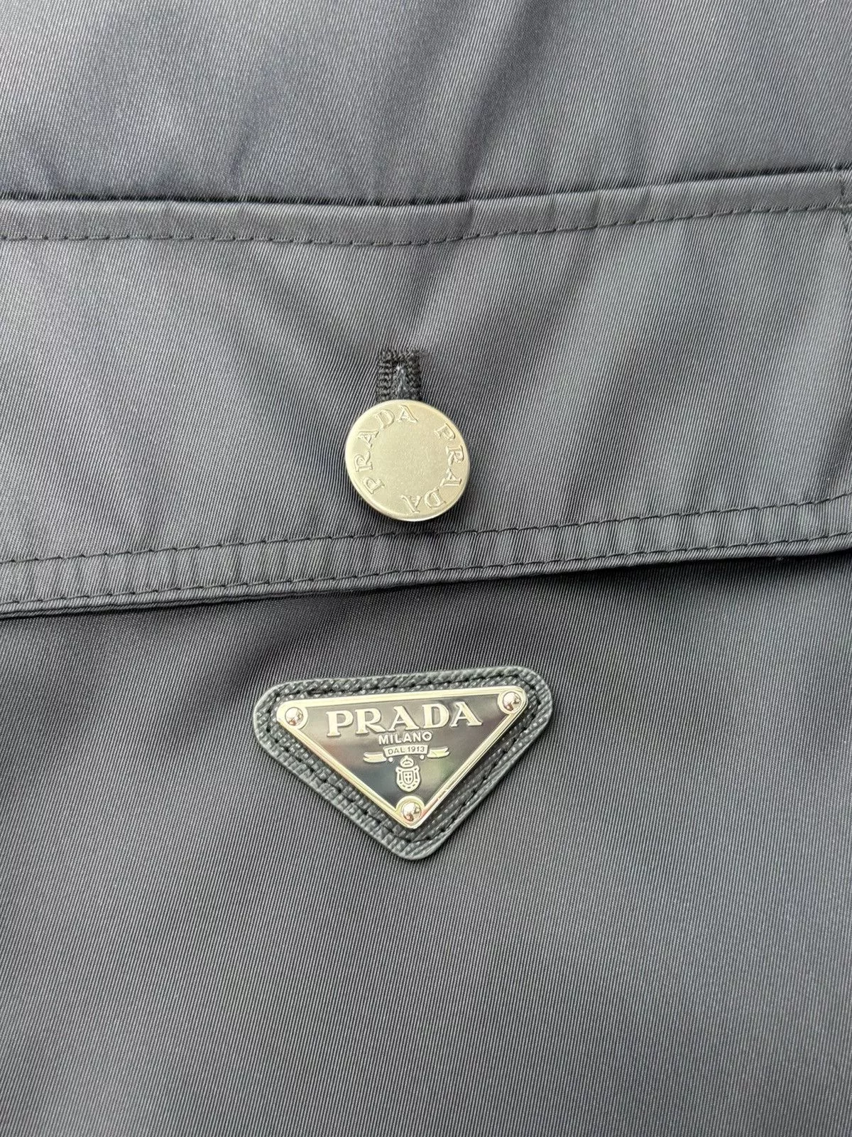 Prada Casual Pants PRADA NYLON TROUSERS Blue